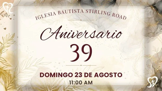 ANIVERSARIO 39 DE LA IGLESIA
