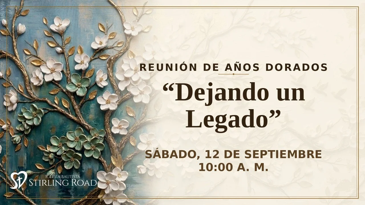 REUNION DE AÑOS DORADOS "DEJANDO UN LEGADO"