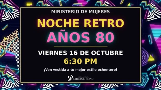 REUNION DE MUJERES: NOCHE RETRO AÑOS 70 Y 80