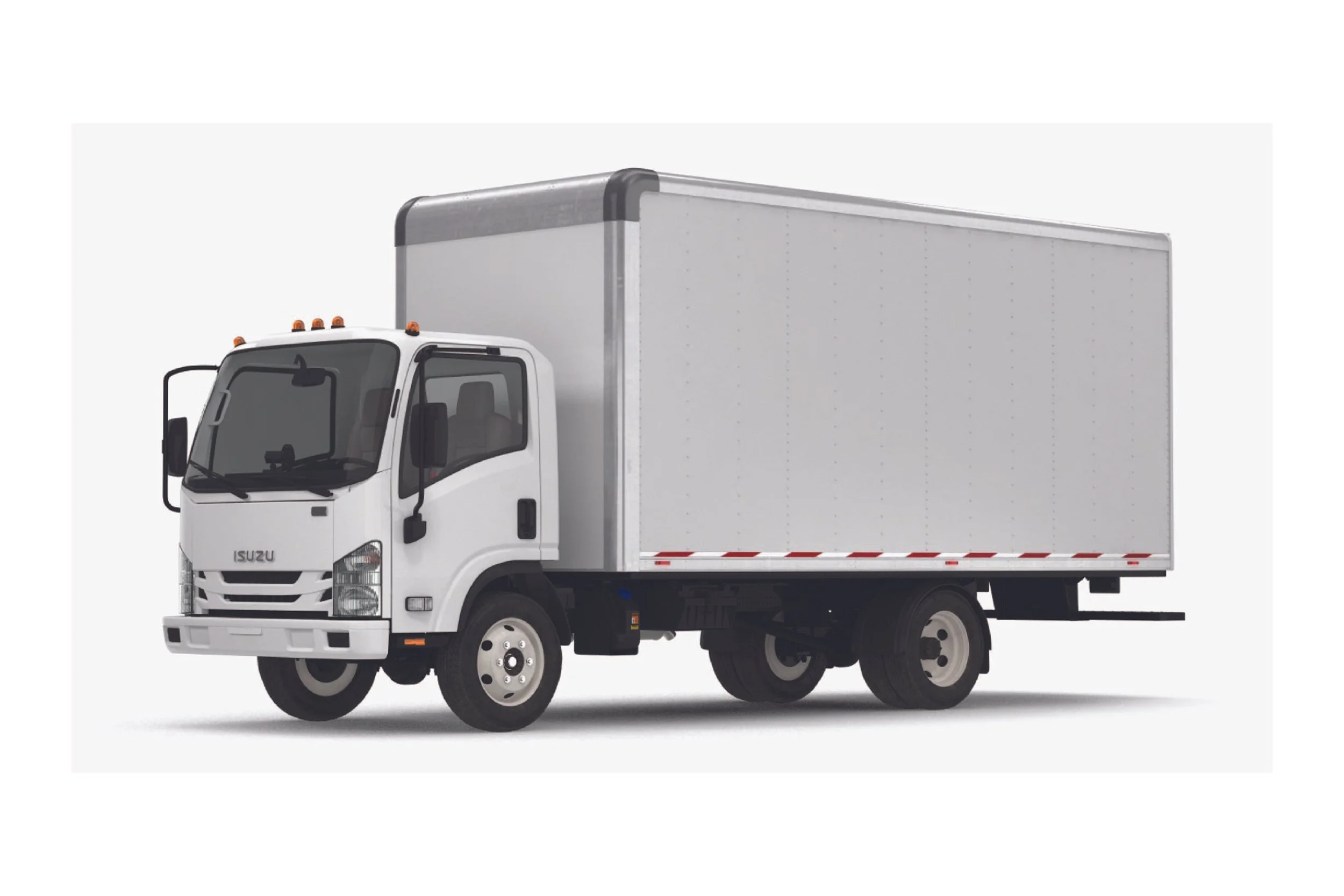 3 Ton PLUS grip truck: 20 ft Isuzu box truck with lift gate