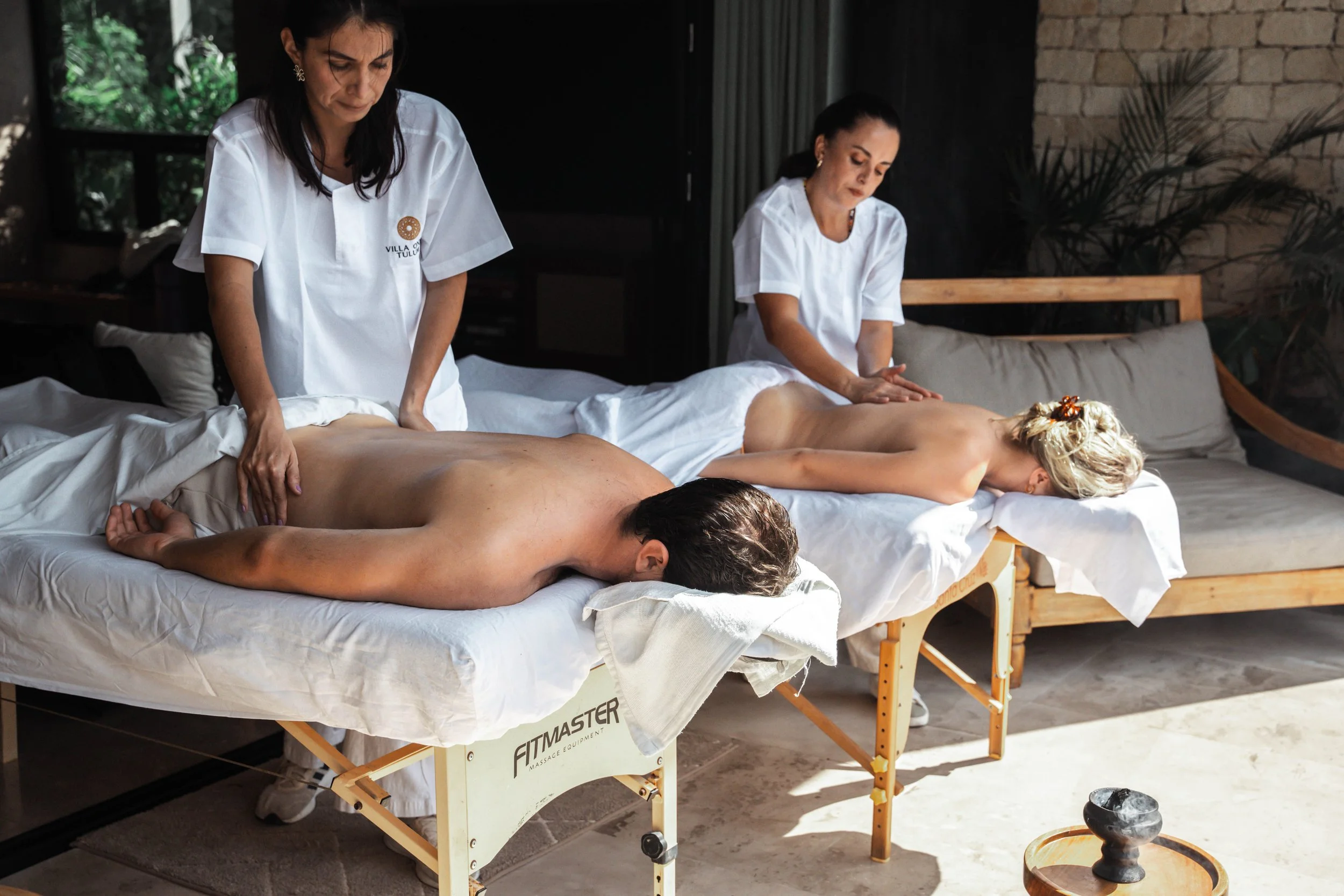 Couples Massage in Villa Onyx Tulum