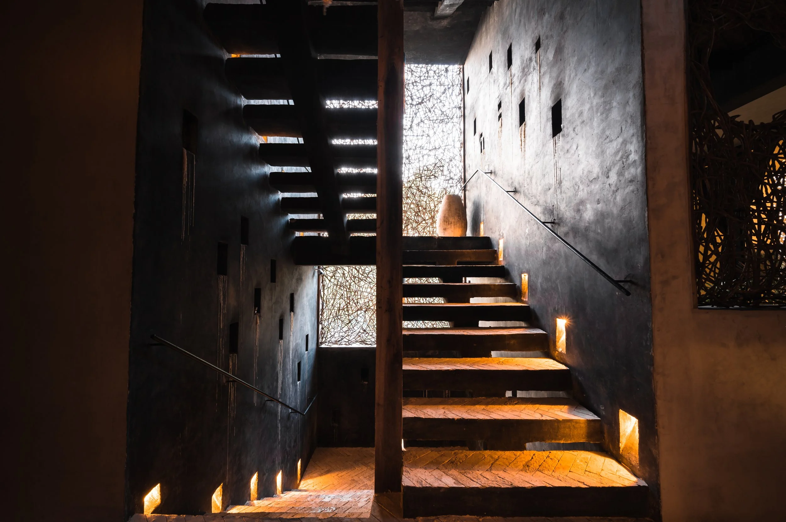 Artisan Stairs at Esmeralda Boutique in Tulum