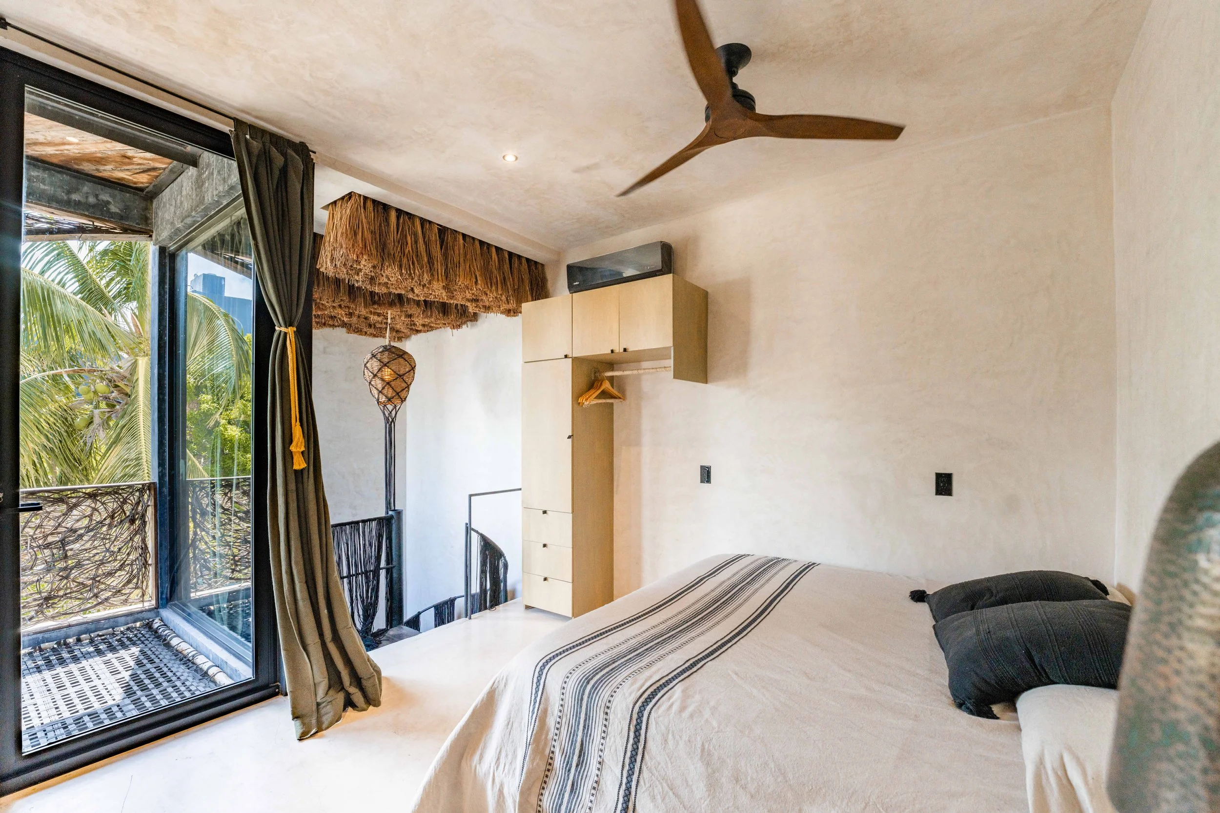 Bedroom at Esmeralda Residences in Tulum