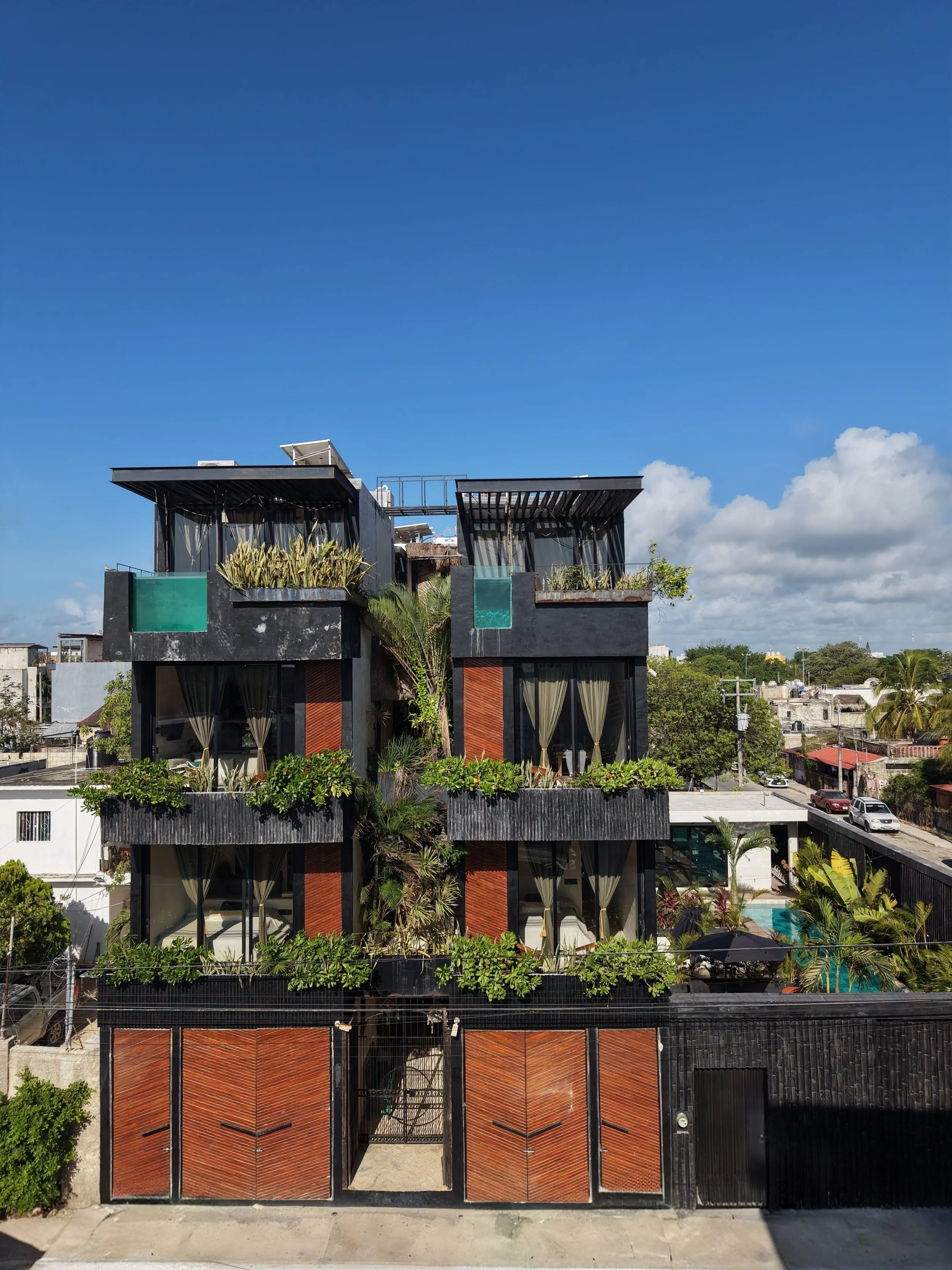 Front view of Esmeralda Boutique in Tulum
