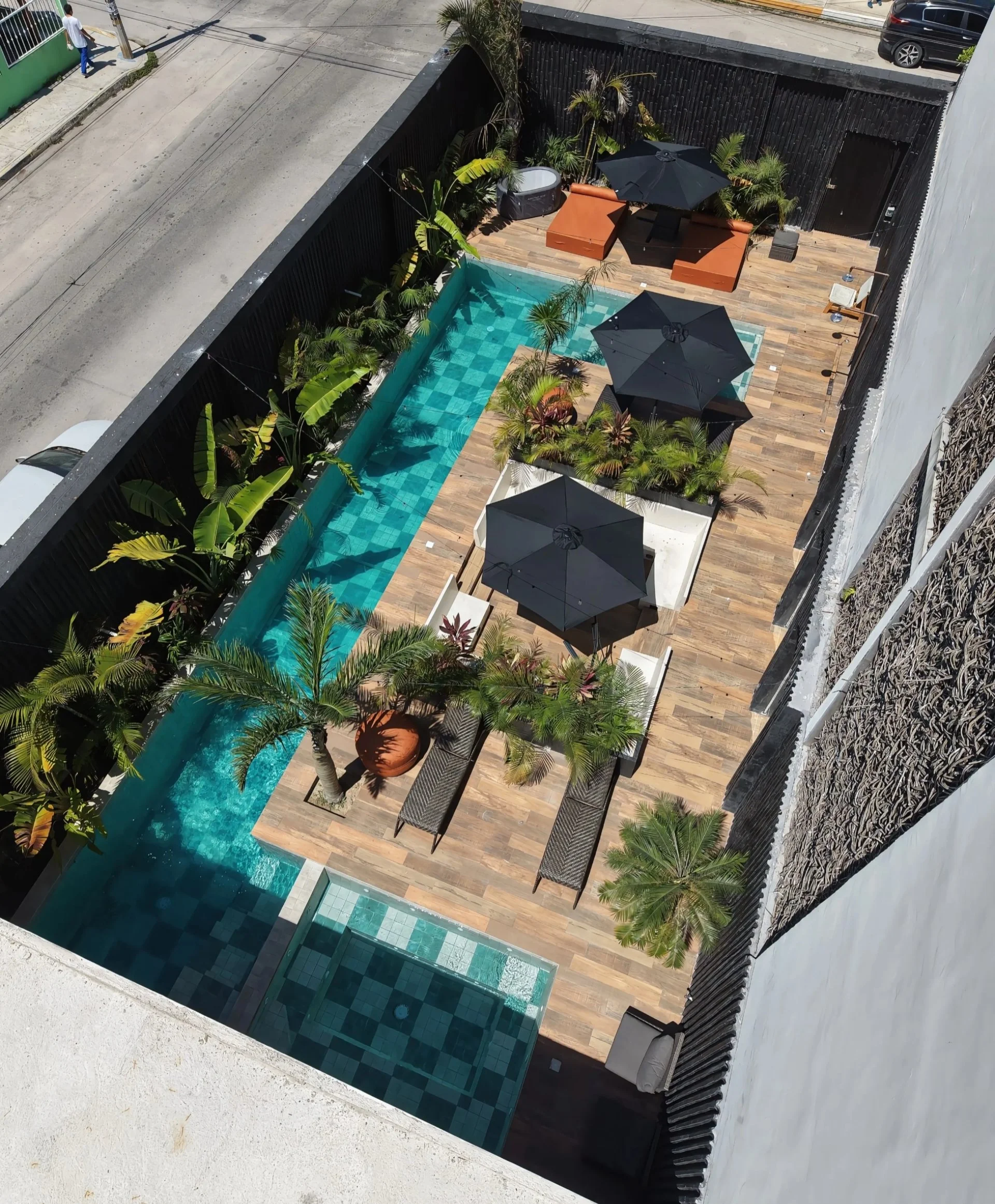 Pool view of Esmeralda Boutique Residences & Hotel