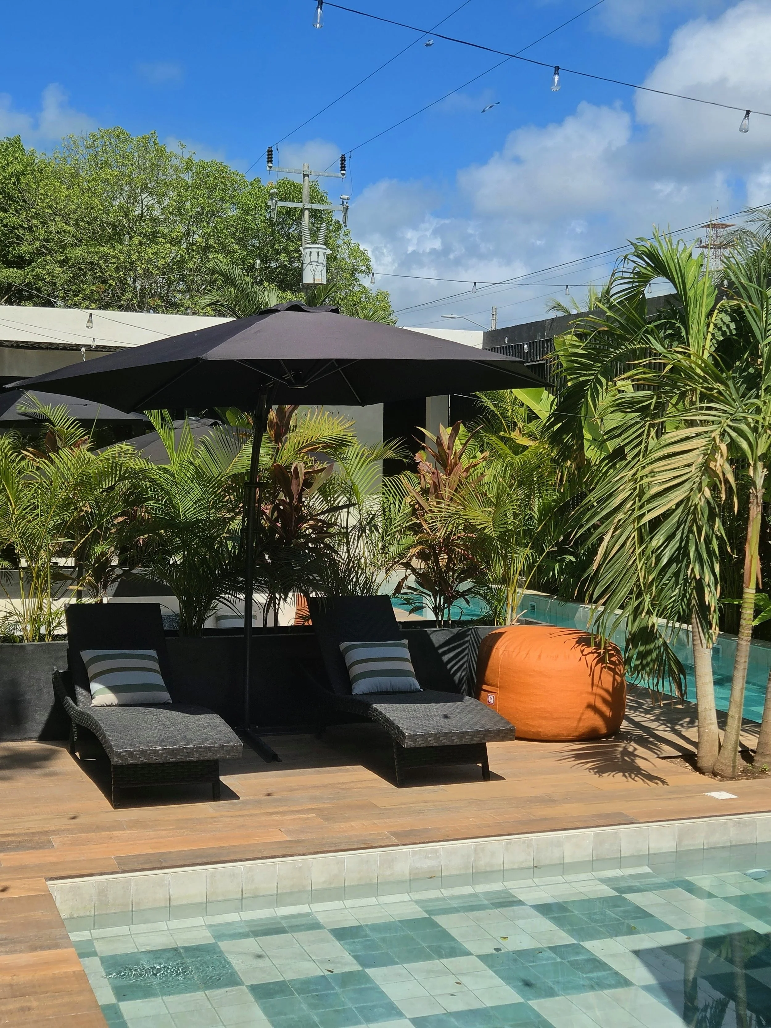 Wellness area at Esmeralda Tulum