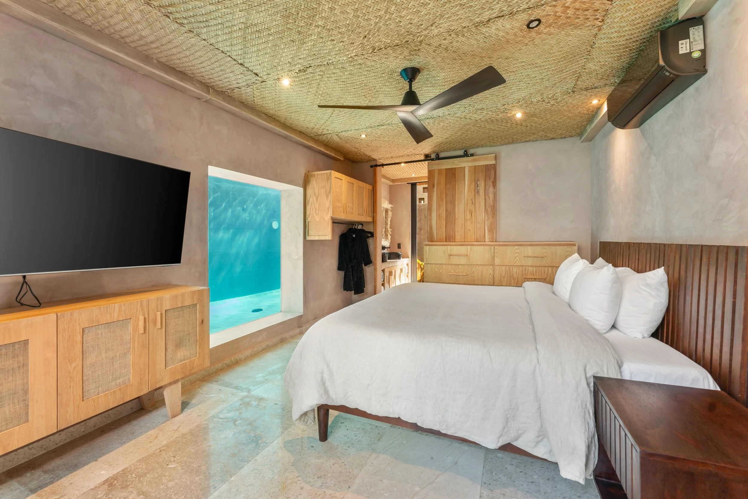 Magic pool views in Tulum Villa