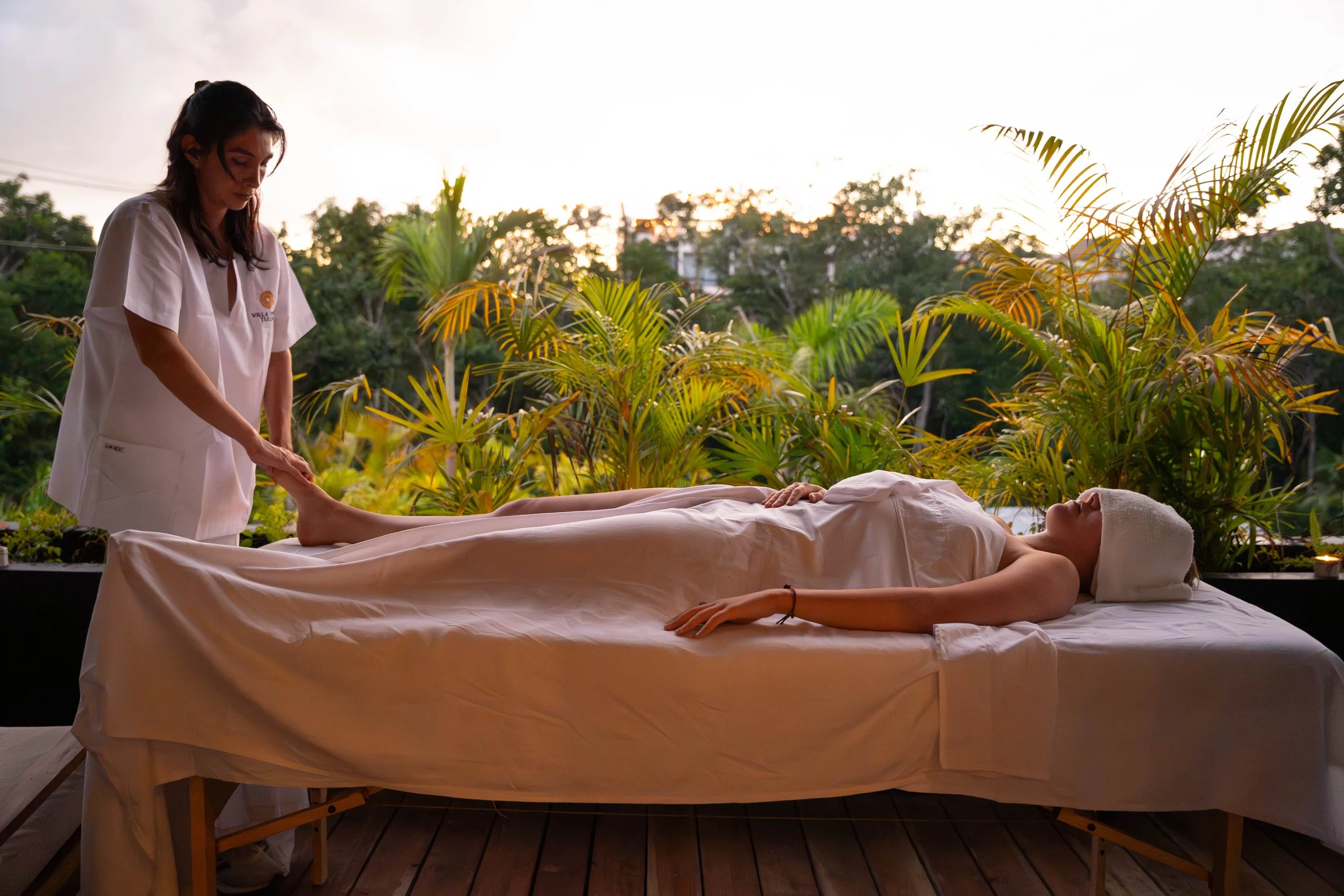 Private massage in Villa Onyx