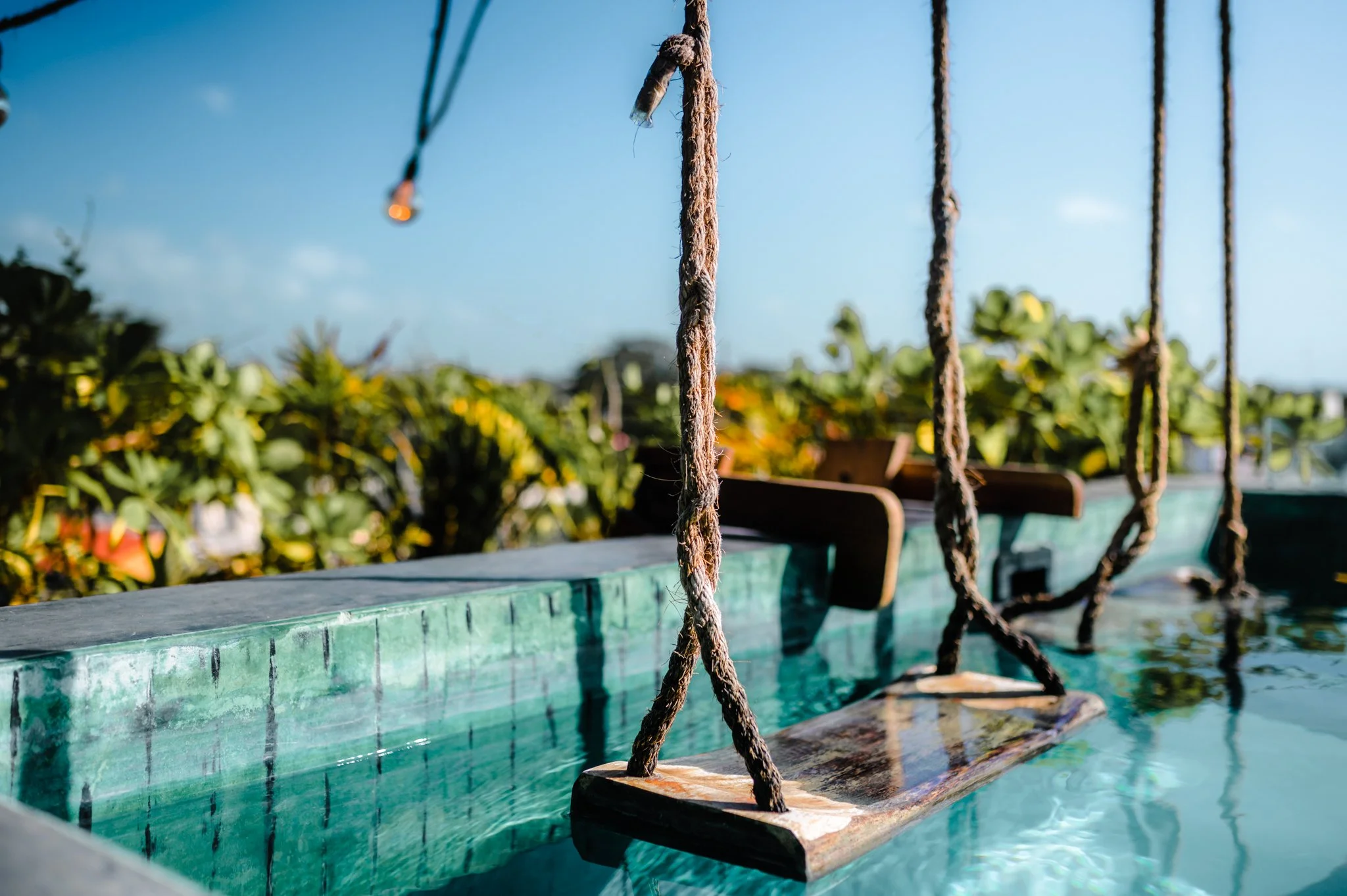 Private pool detail