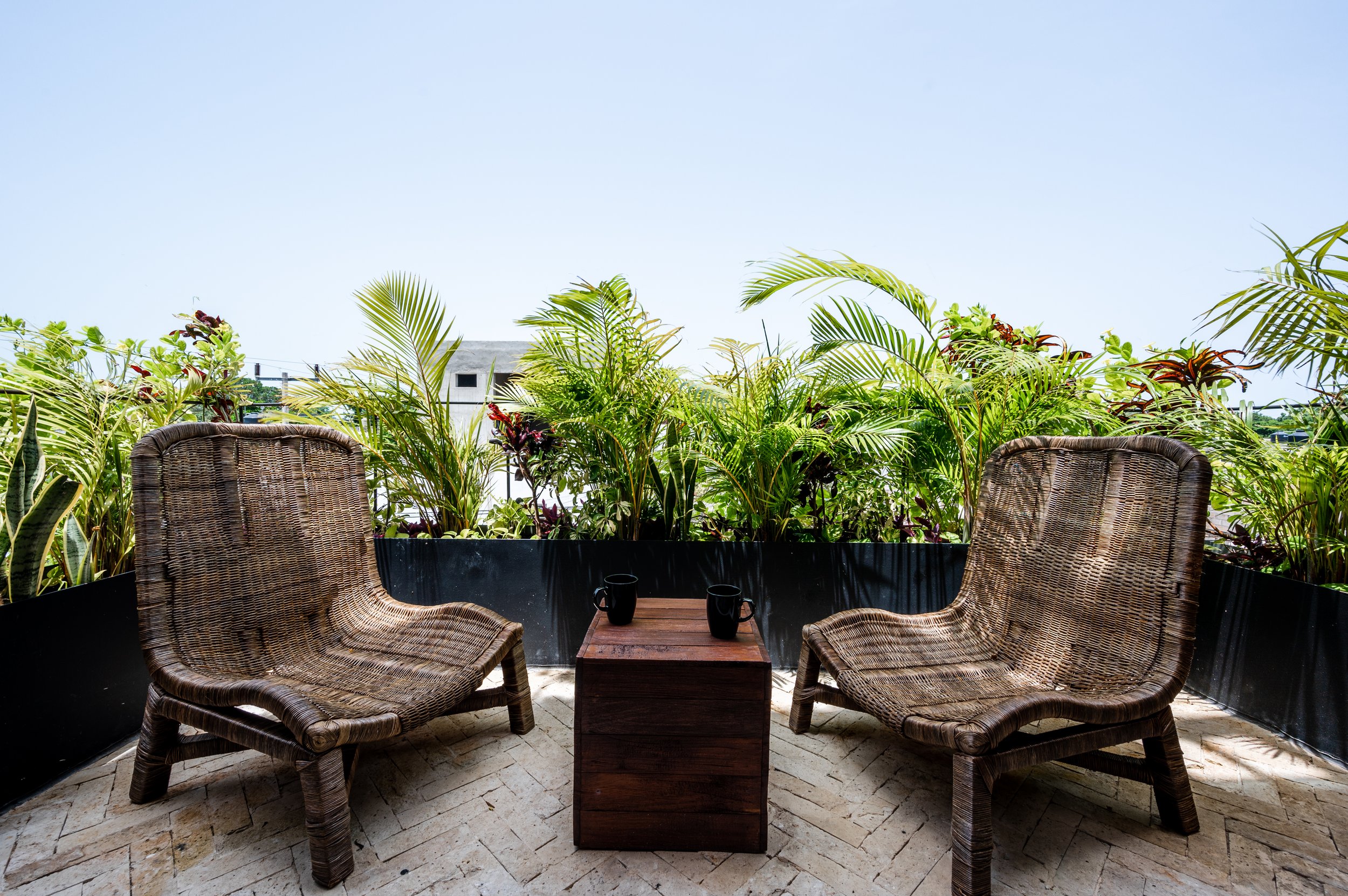 Patios and terraces in Suite