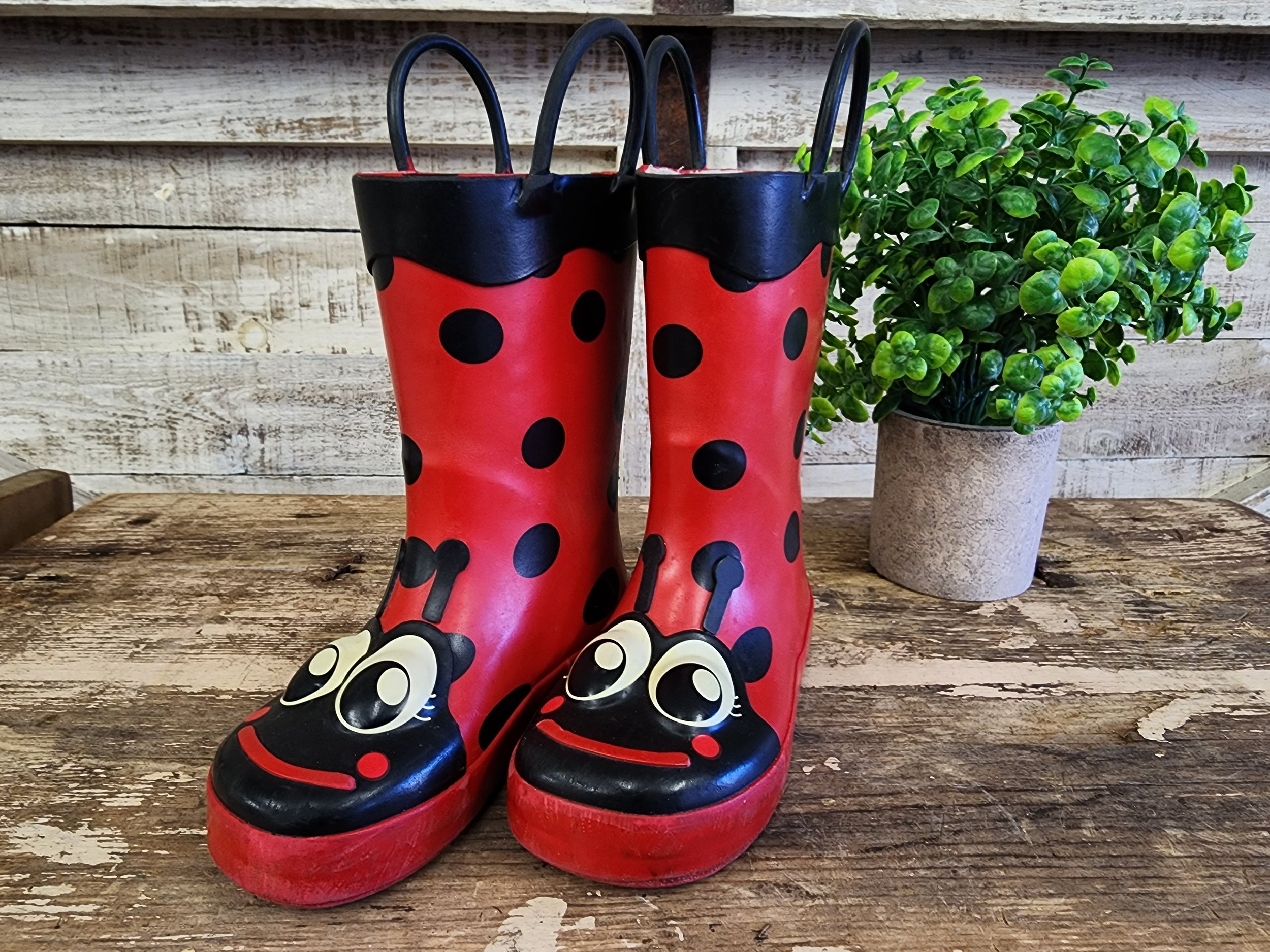 Vintage Kids Garden Boots