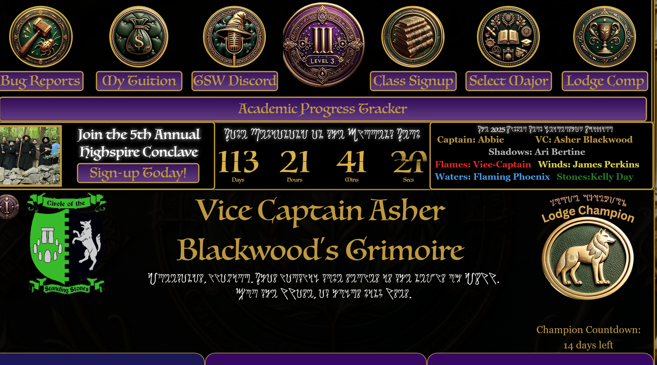 School Milestone, Wands, &amp; Other Things