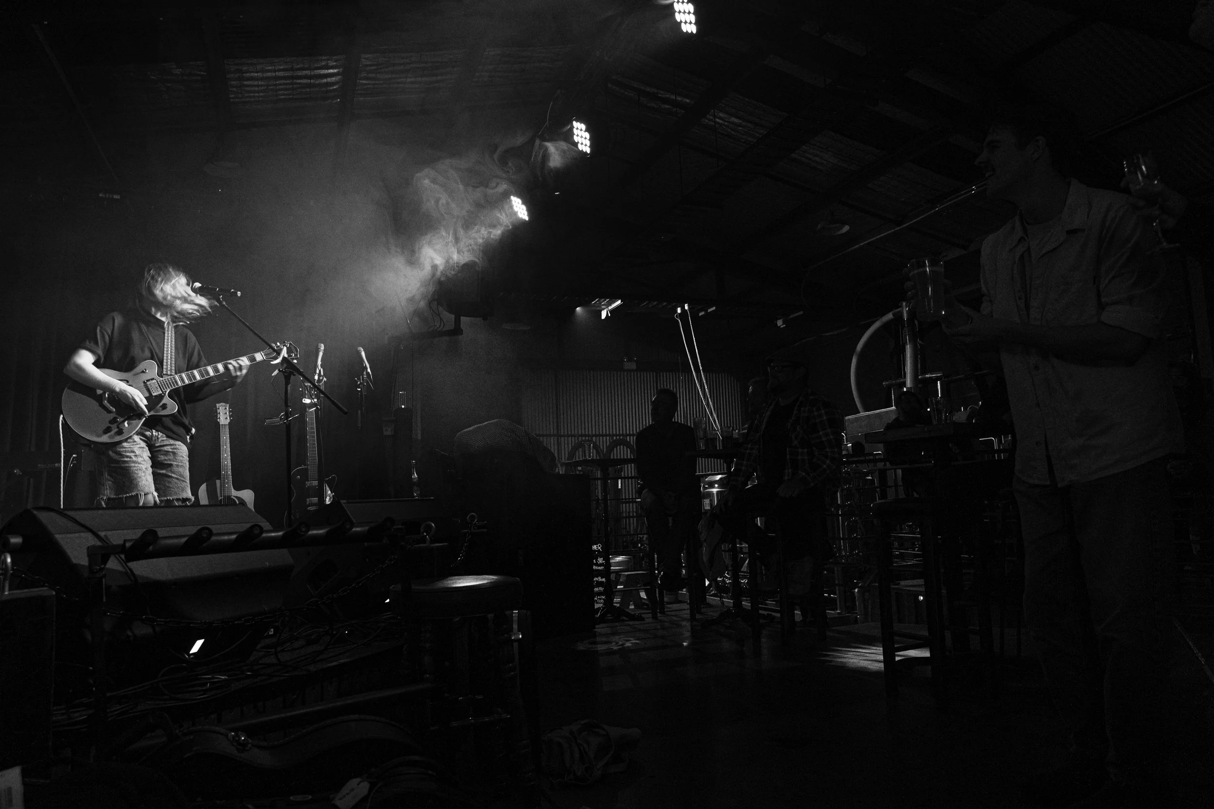 Georgie Winchester Cornfest Armidale BnW 10.jpg