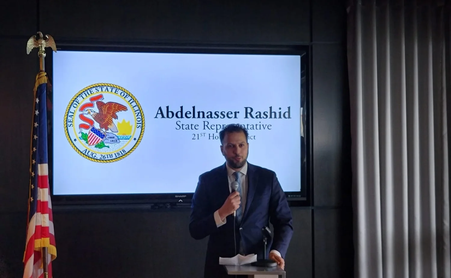 State Representative Abdelnasser Rashid