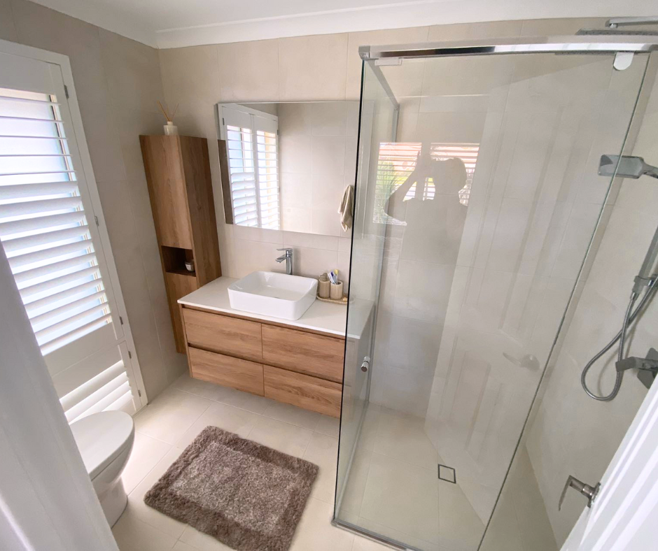 plumbing tiling update full new bathroom