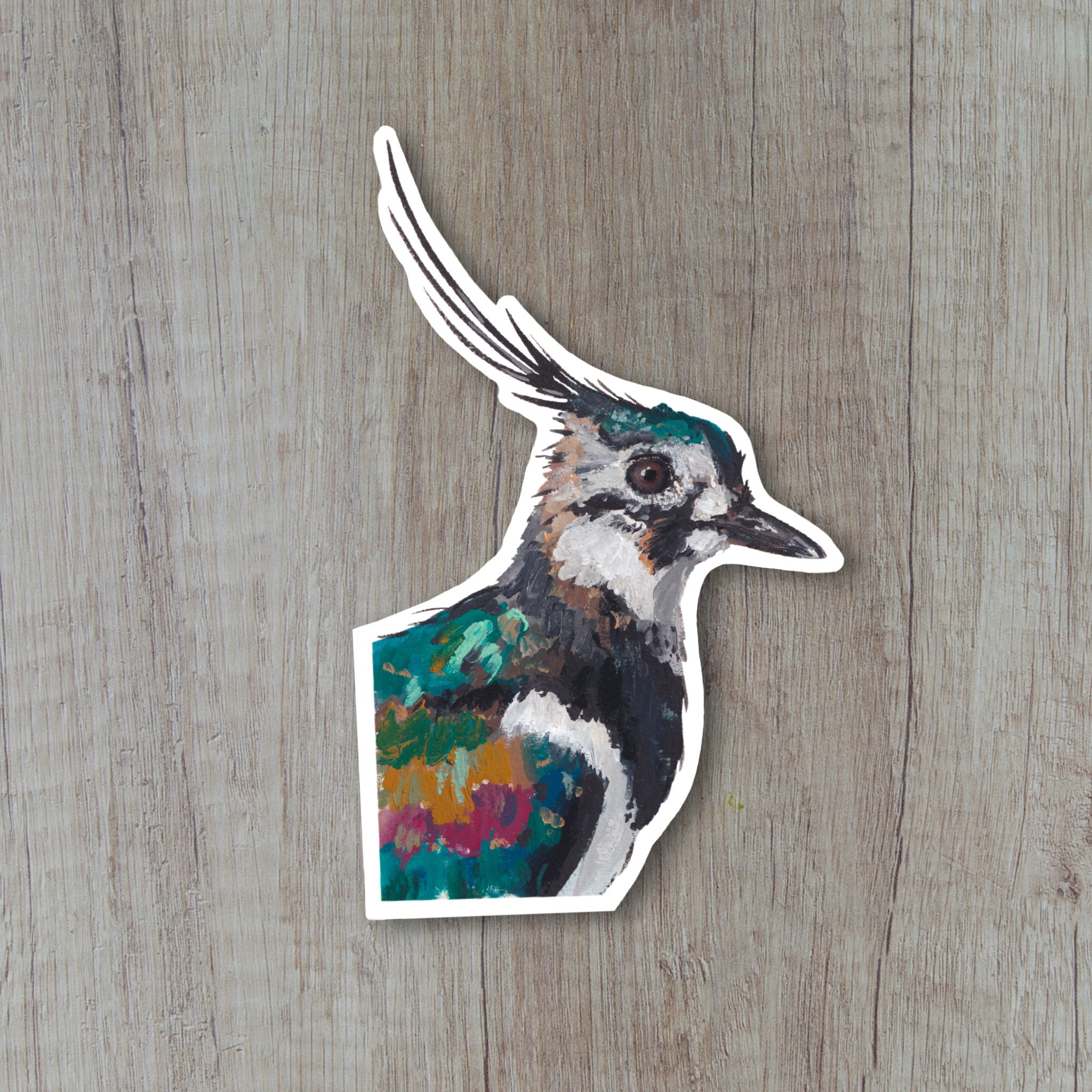 Lollipop the Lapwing Sticker