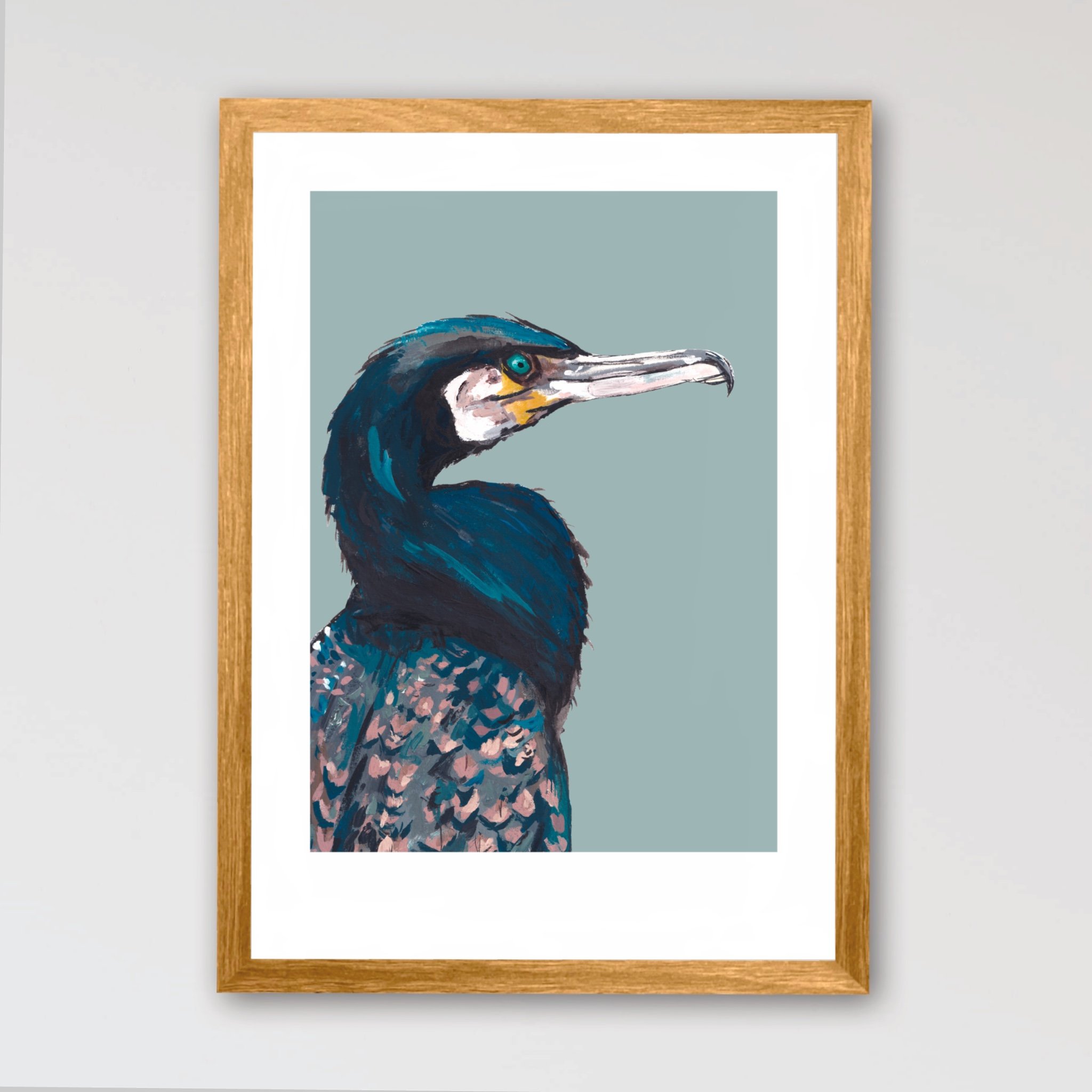 Rudders the Cormorant Art Print