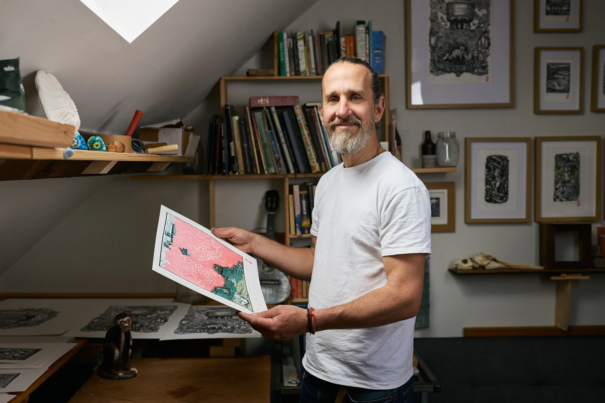 Linocut workshop, June 3rd,  7-10pm