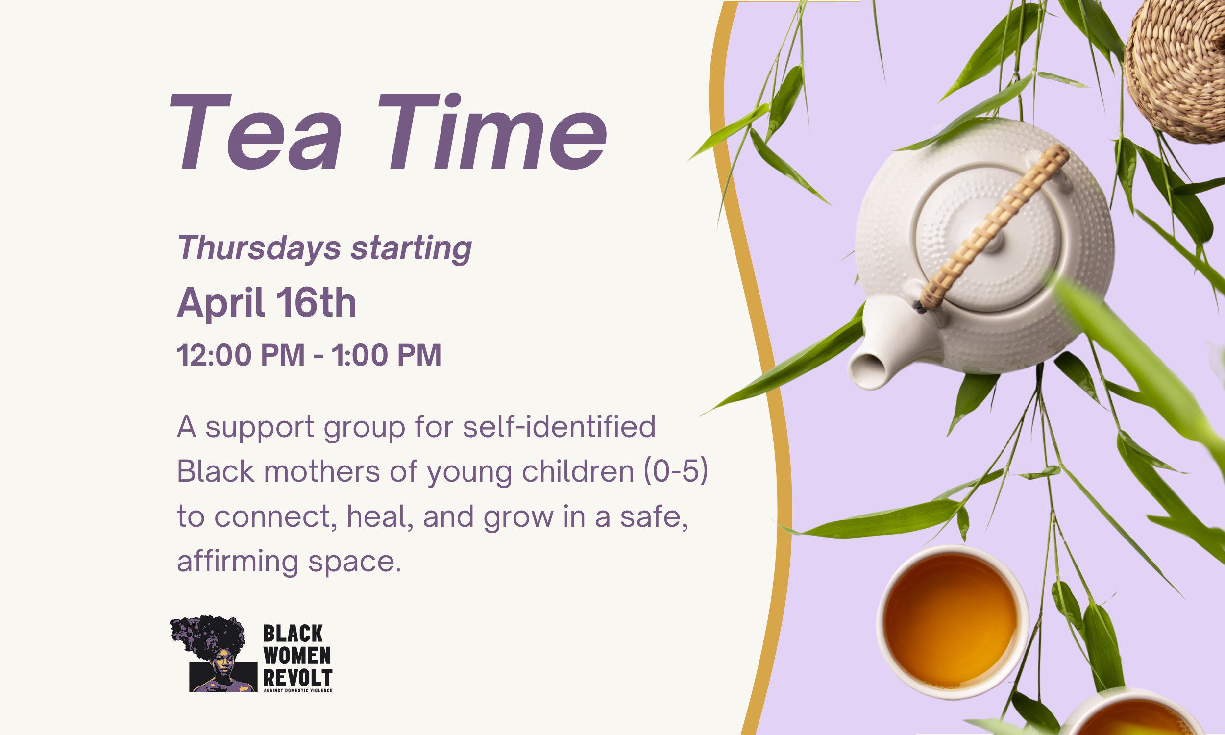Tea Time Series (Starting April 2026)