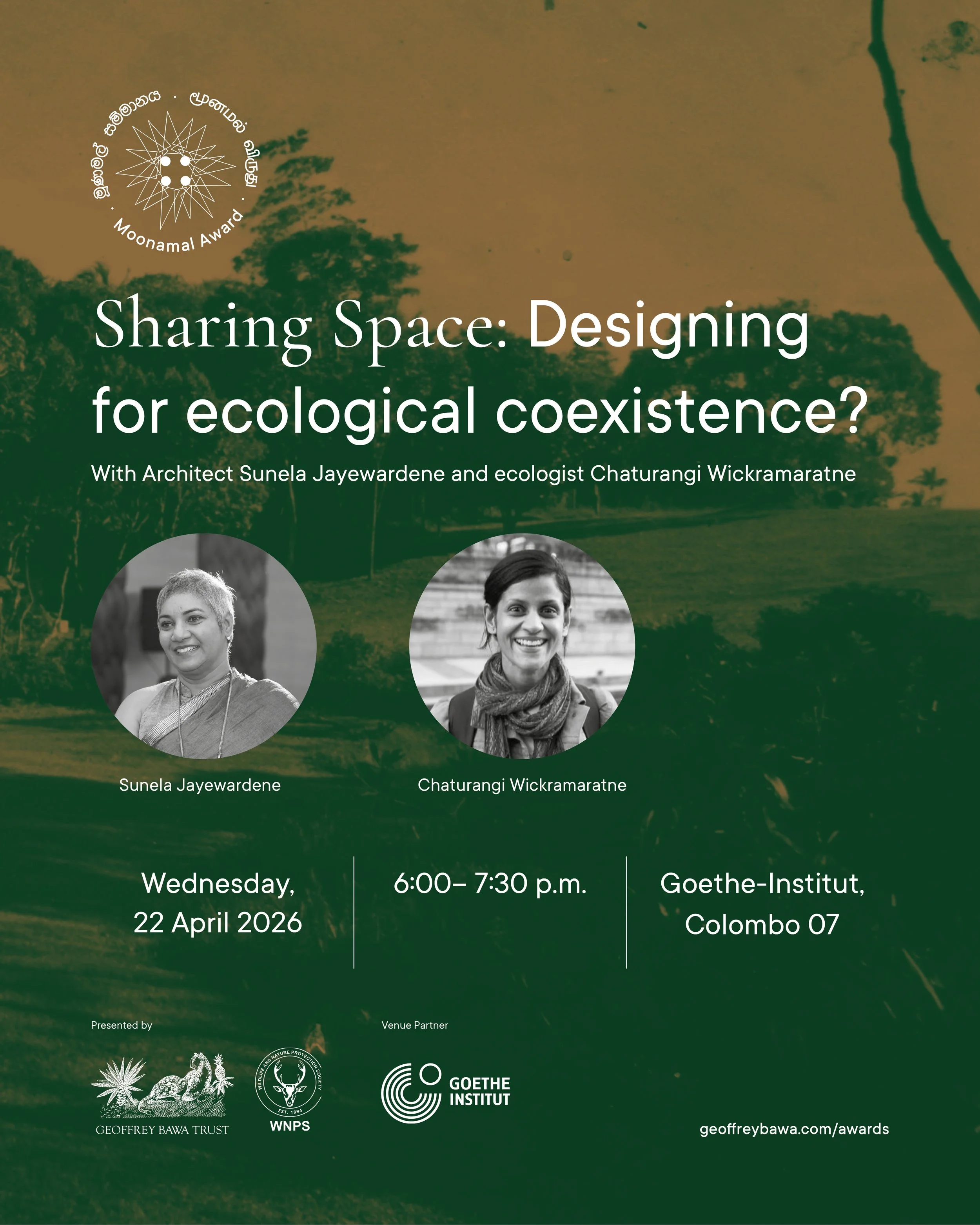 Sharing Space: Designing for ecological coexistence?