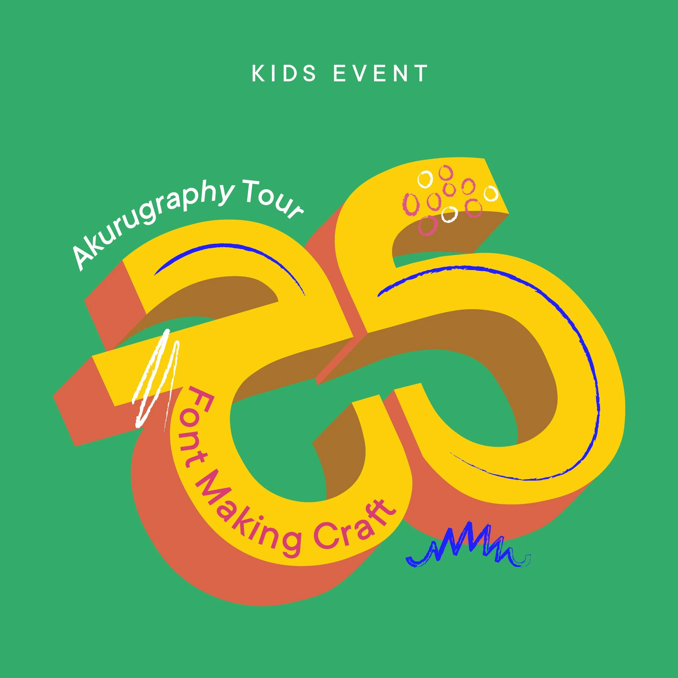 Akurugraphy Exhibition Tour and Font Making Craft