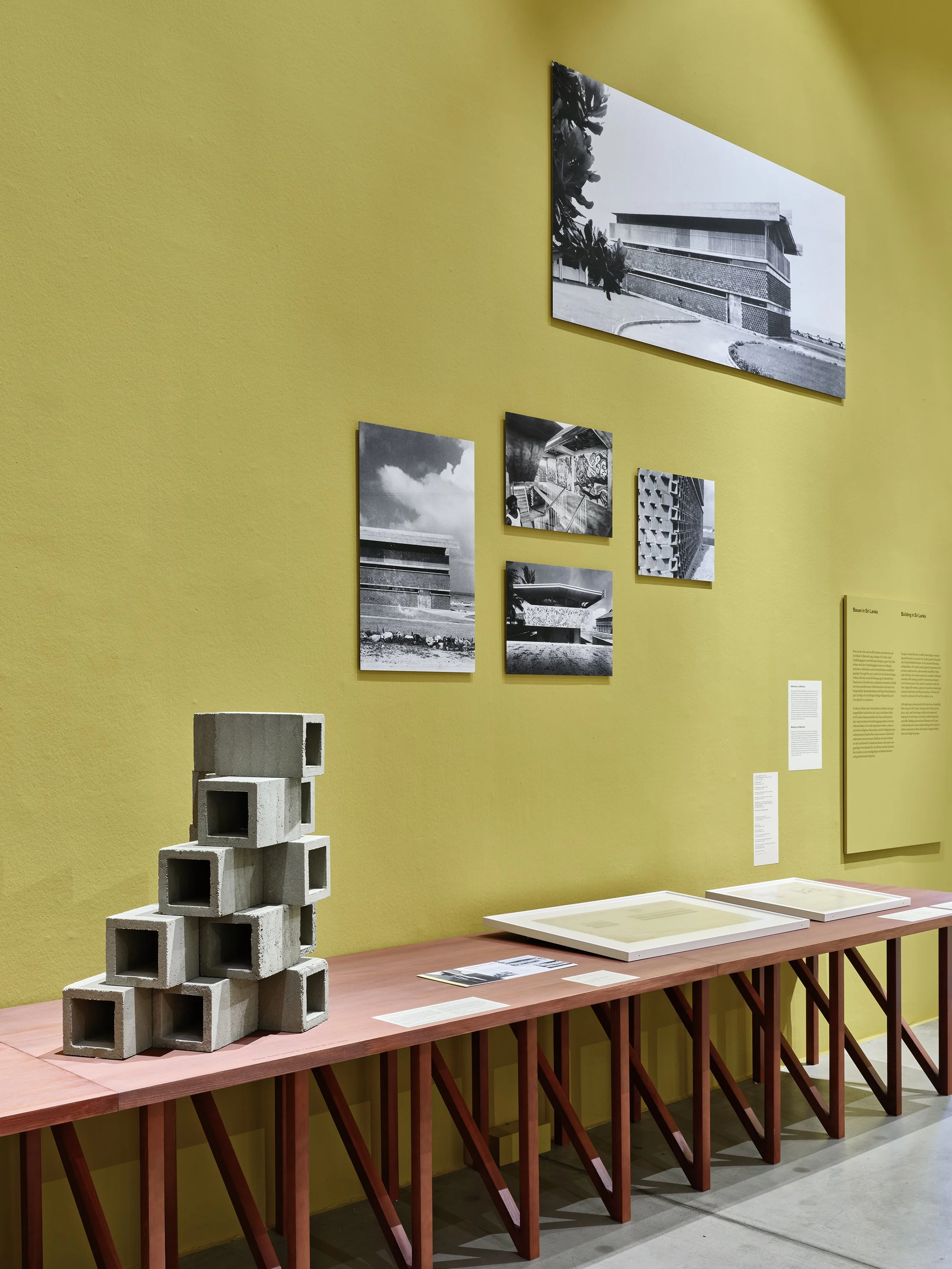 Installation view
»Geoffrey Bawa: Architecture for the Senses«
© Vitra Design Museum
Photo: Bernhard Strauss