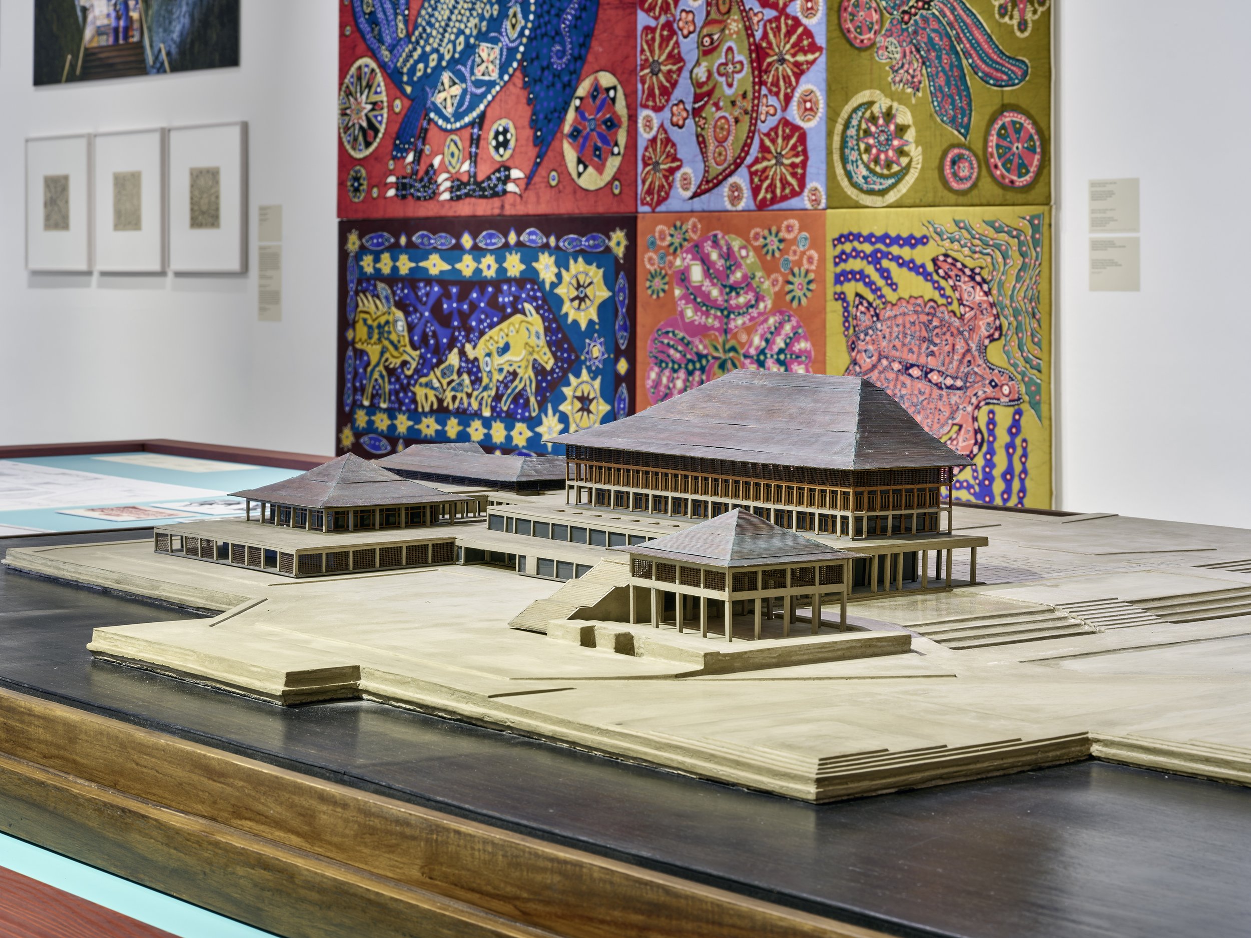 Installation view
»Geoffrey Bawa: Architecture for the Senses«
© Vitra Design Museum
Photo: Bernhard Strauss