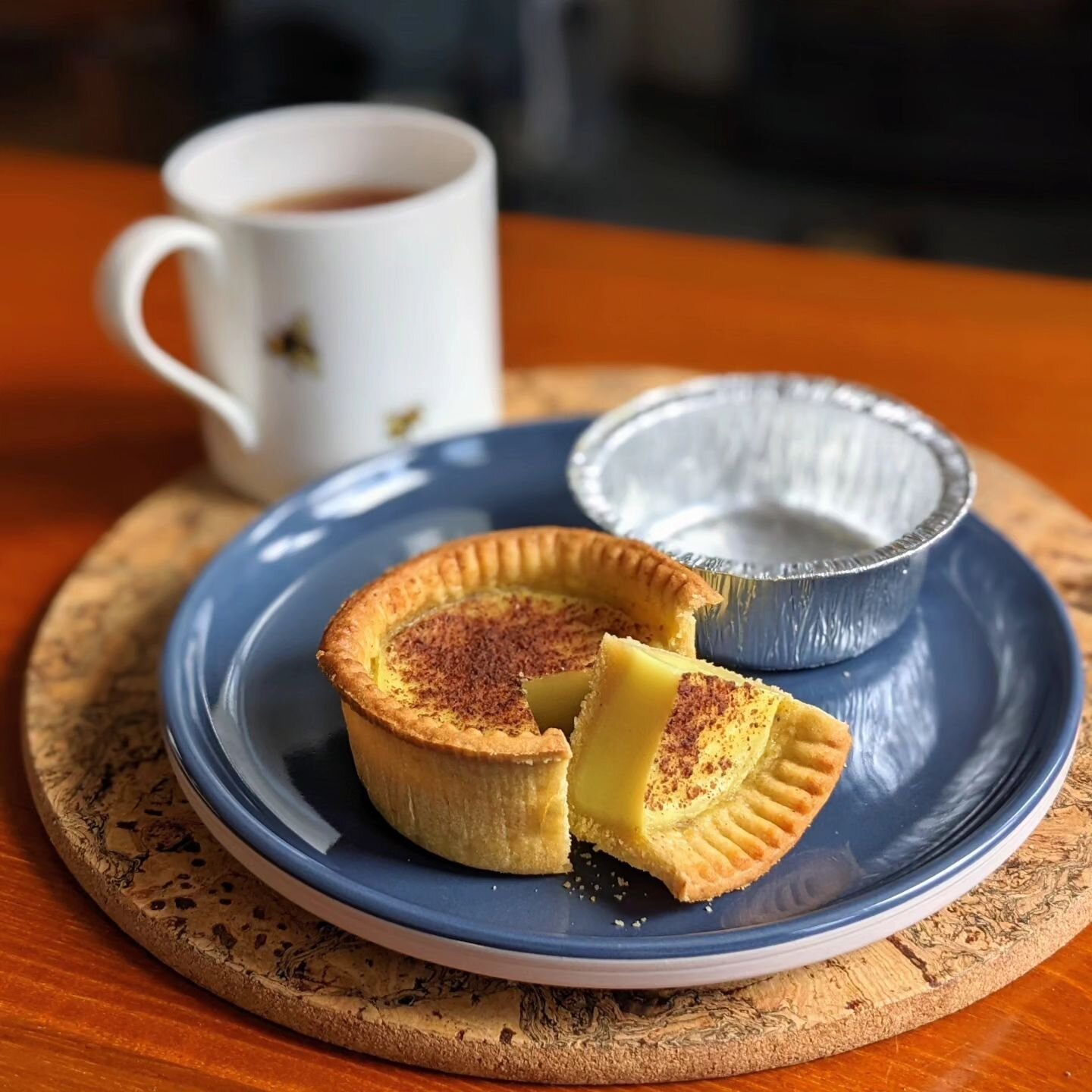Vegan Egg Custard Tarts

Sweet shortcrust pastry, creamy vanilla custard, nutmeg.

I think this is one of the most comforting and delicious things I make. People have really been enjoying them at markets recently so I thought it was time they feature