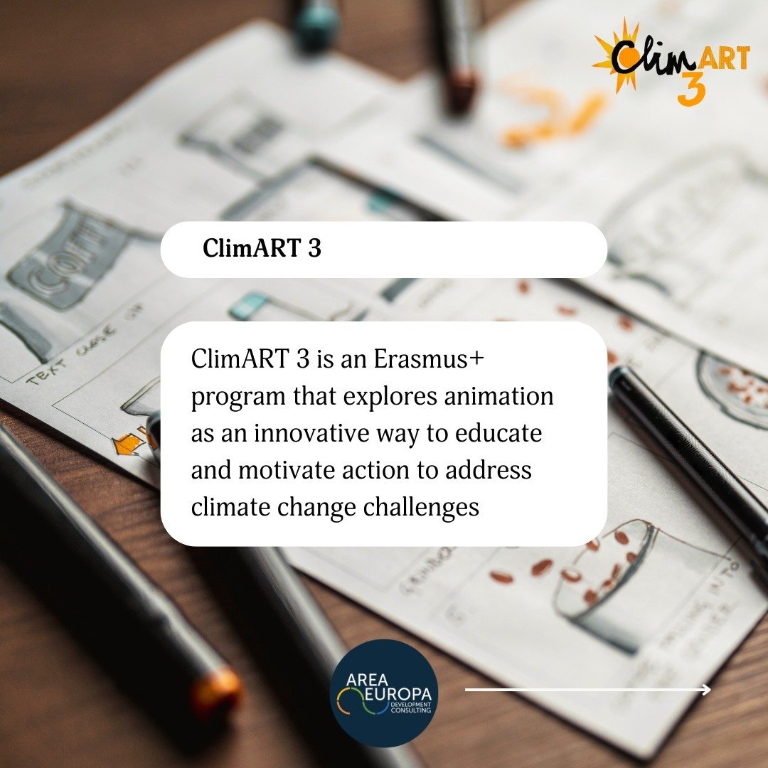 🌍✨ ClimART 3 is here! ✨🎨

Our third Erasmus+ project in the ClimART series has landed in Greece for a transformative learning and training activity! 💡 This time, we're exploring animation as a powerful and creative tool to convey the urgent messag