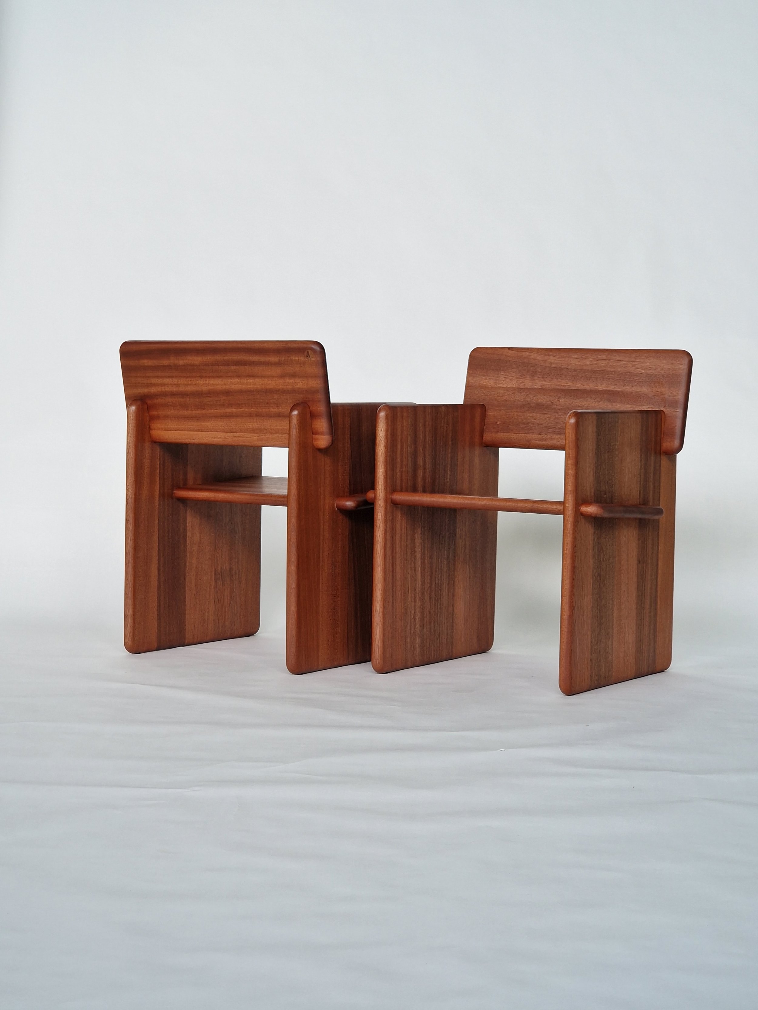 Set of 2 lap dining chair