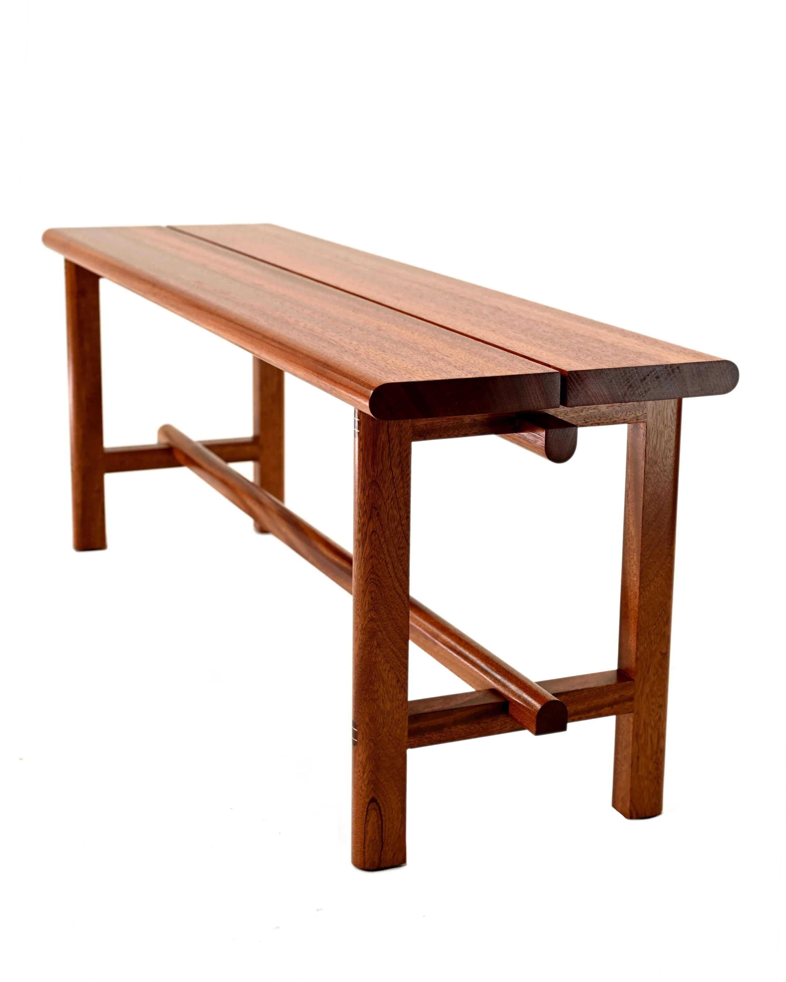 Premium mahogany bench