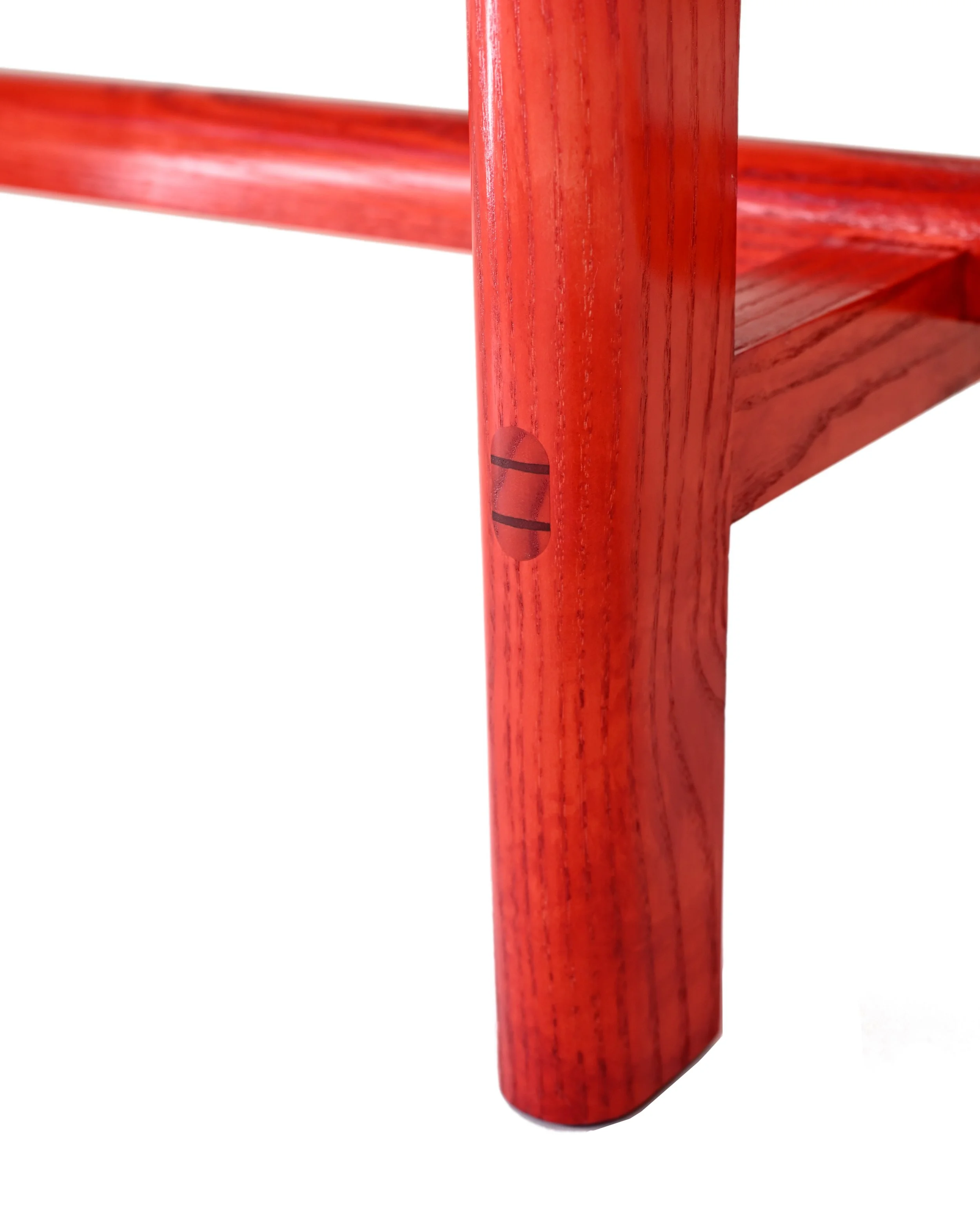 Double wedges see-through tenon