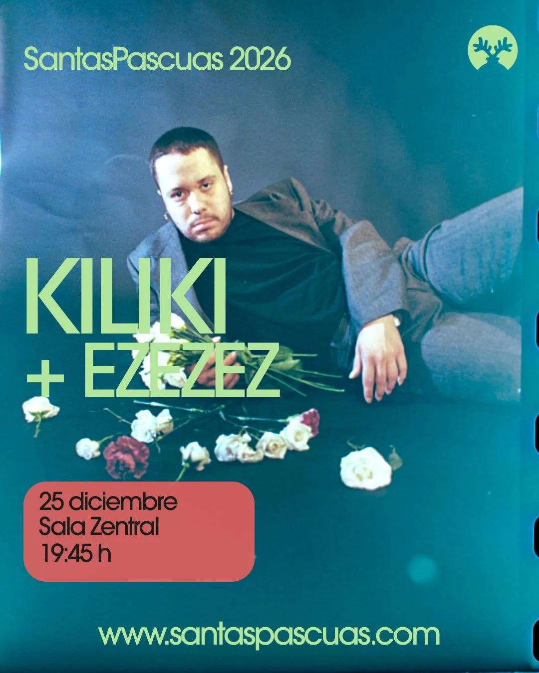 &iquest;Navidad en casa? Mejor en el pogo. 🎁🔥
El pr&oacute;ximo 25 de diciembre, la Sala Zentral se convertir&aacute; en el epicentro de la verdadera revoluci&oacute;n musical de esta edici&oacute;n. Por un lado, el carisma inabarcable de Kiliki, p