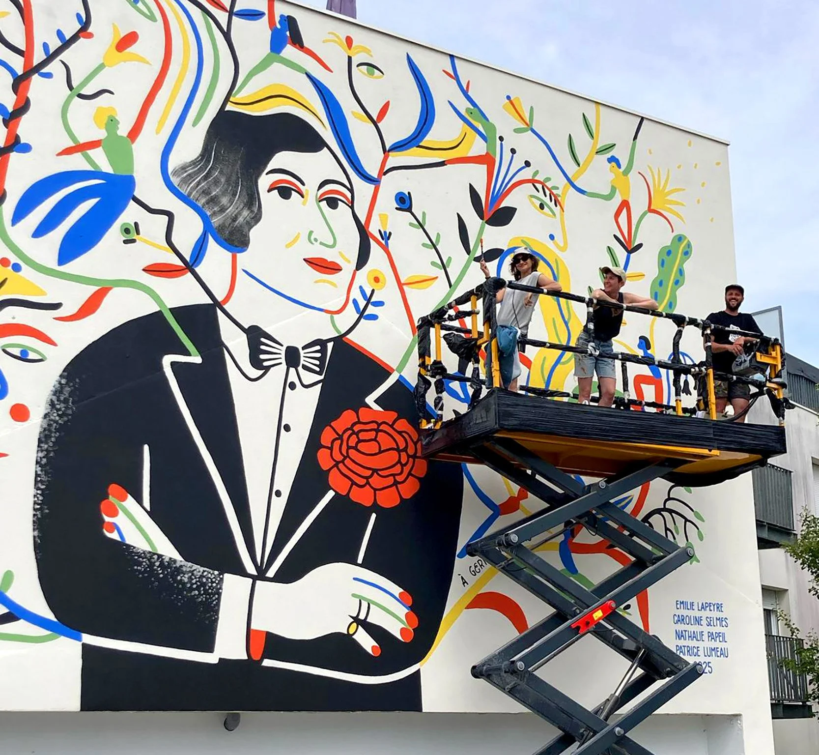 Germaine Dulac Mural (Nantes)