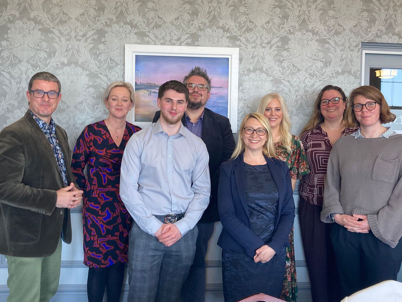 Meeting local accountancy firms and trainee accountants