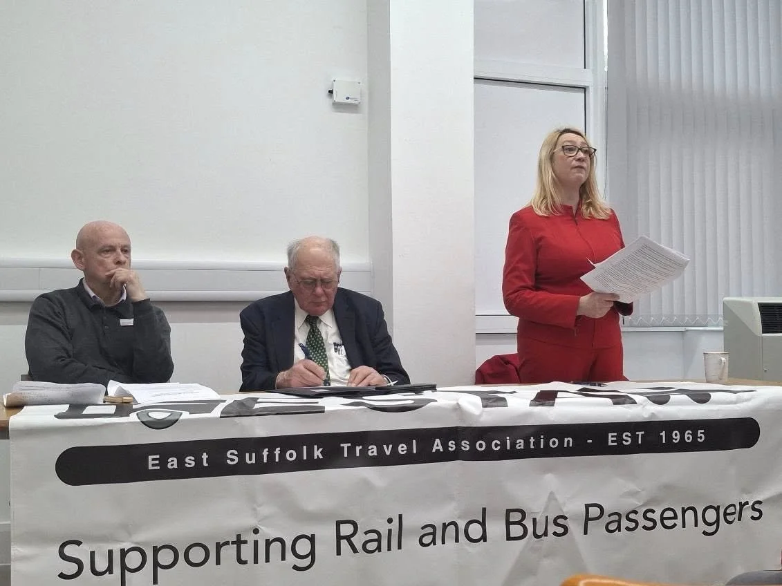 Meeting with the East Suffolk Travel Association in Beccles