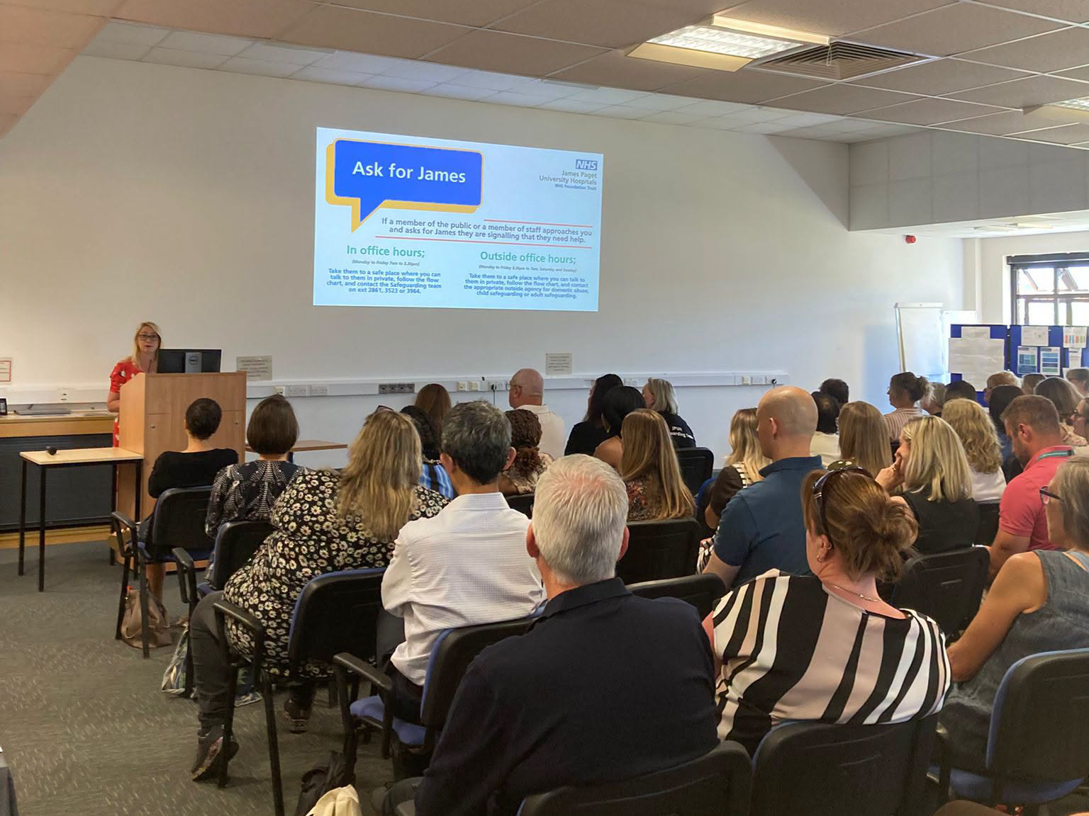 SAFEGUARDING CONFERENCE AT THE JAMES PAGET HOSPITAL 