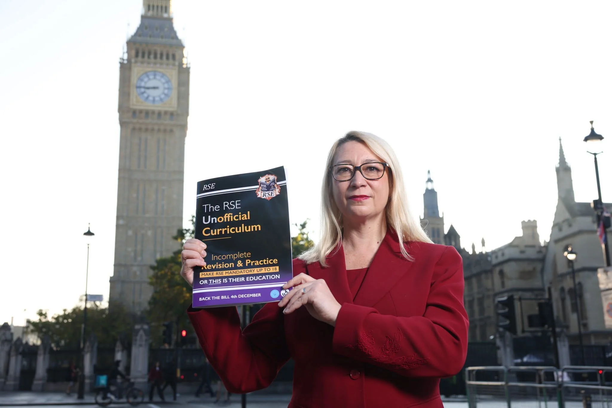 BACKING THE BILL TO EXTEND RELATIONSHIP AND SEX EDUCATION TO 18