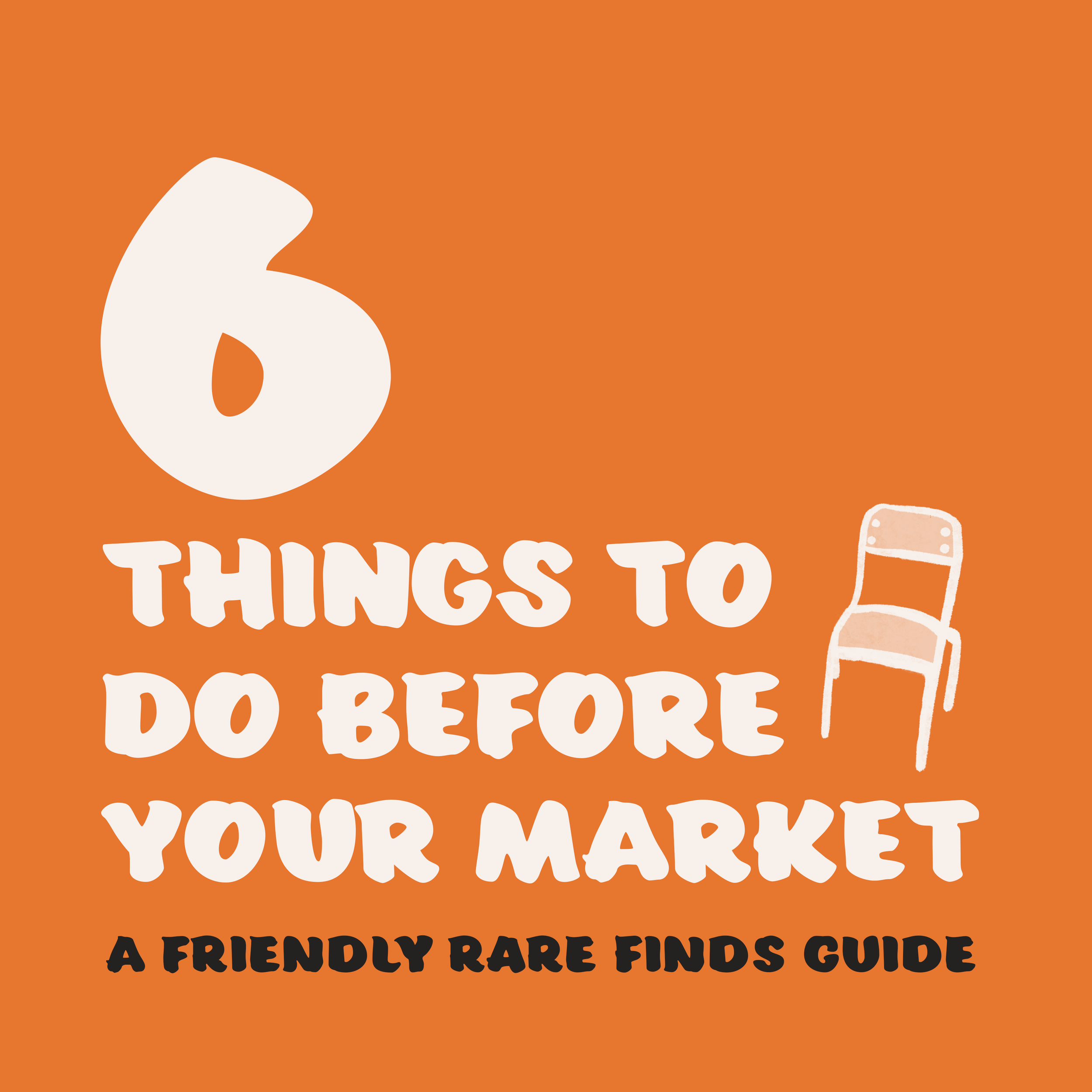 6 Things to Do Before Your Market