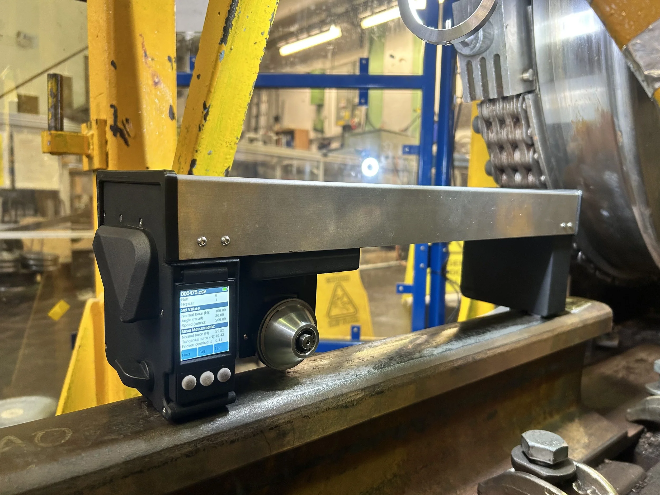 Tribometer | Enhance Friction Control Today — Rivelin Rail