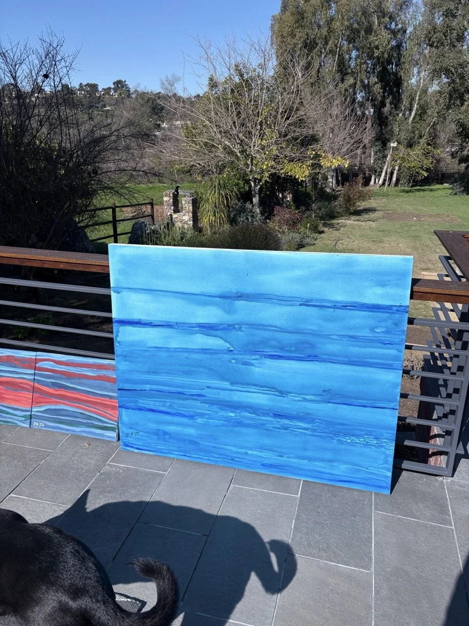 Atlantic Blue — 60 × 40 inches