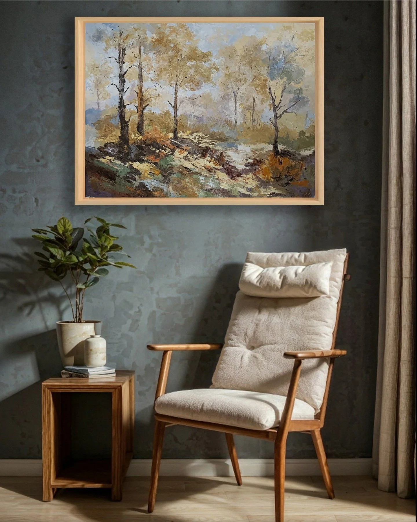 Autumnal Light in Golden Woods.
100x80cm.
oil on canvas.

#forest #autumn #oilpainting #impressionismart#artist #colorfulart#walldecor#homedecor #artwork#artstudio#artlife#officeart #artforyourhome