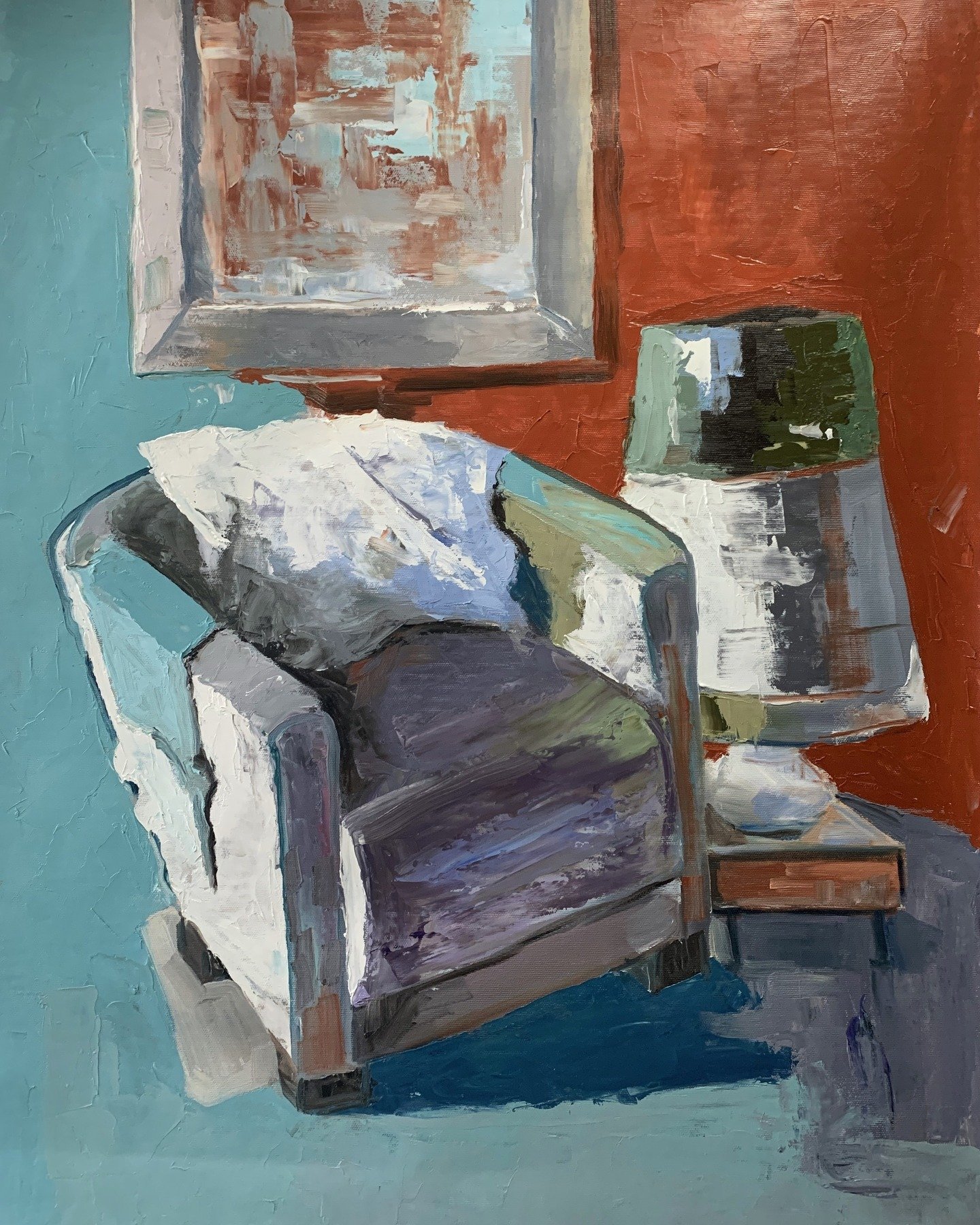 Room with chair. 
60x80cm. 
Oil on canvas.

#oilpainting #impressionismart#artist #colorfulart#walldecor#homedecor #artwork#artstudio#artlife#officeart #artforyourhome