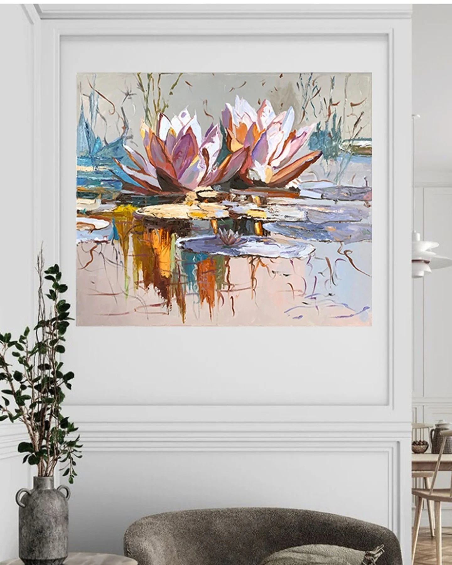 Water lilies.
oil on canvas.
70x60x4cm.

#waterlilies #lilypond #oilpainting #impressionismart#artist #colorfulart#walldecor#homedecor #artwork#artstudio#artlife#officeart #artforyourhome