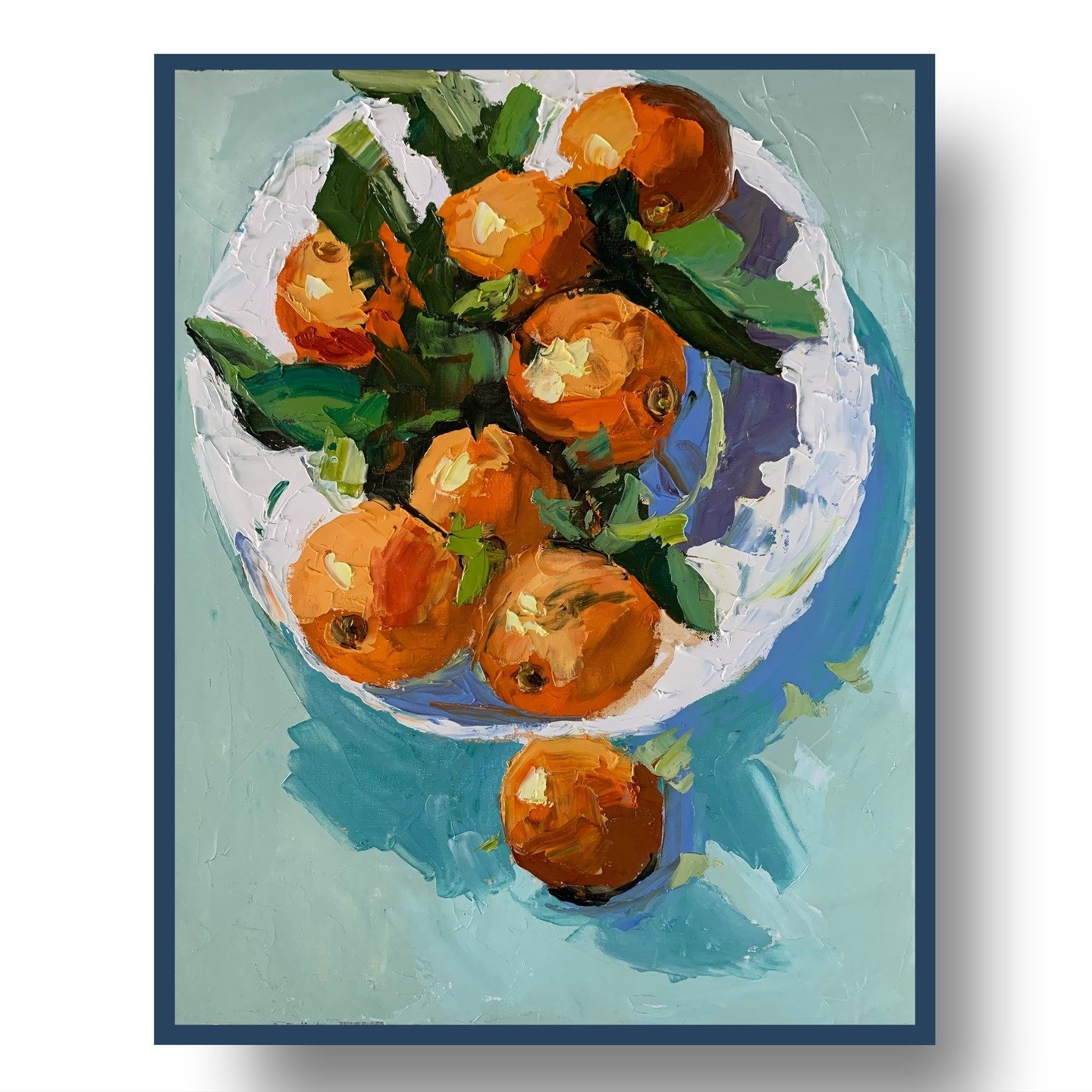 Tangerines.
oil on canvas.

#tangerine#mandarine #oilpainting #impressionismart#artist #colorfulart#walldecor#homedecor #artwork#artstudio#artlife#officeart #artforyourhome