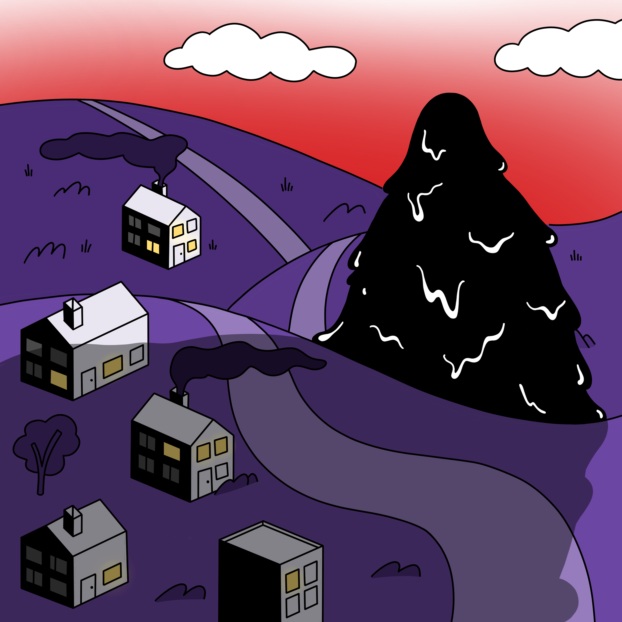 Clean heat transition illustrations