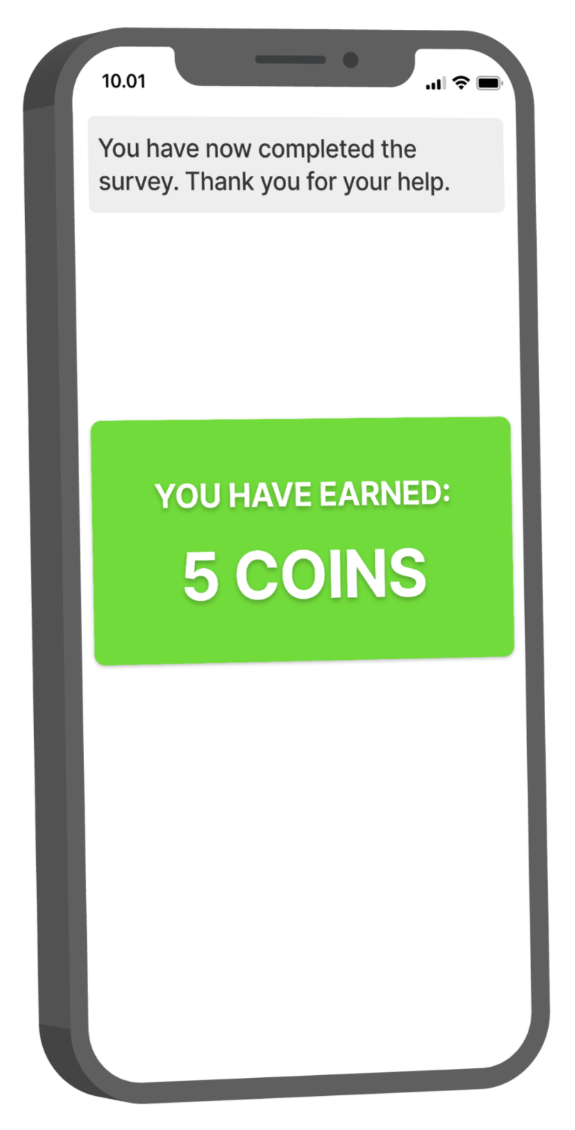 Respondent reward
