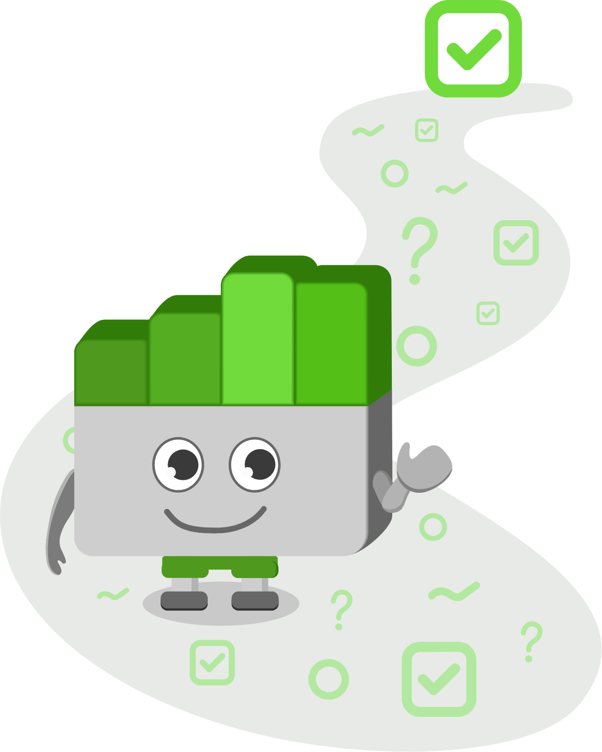 Opeepl survey mascot Barry