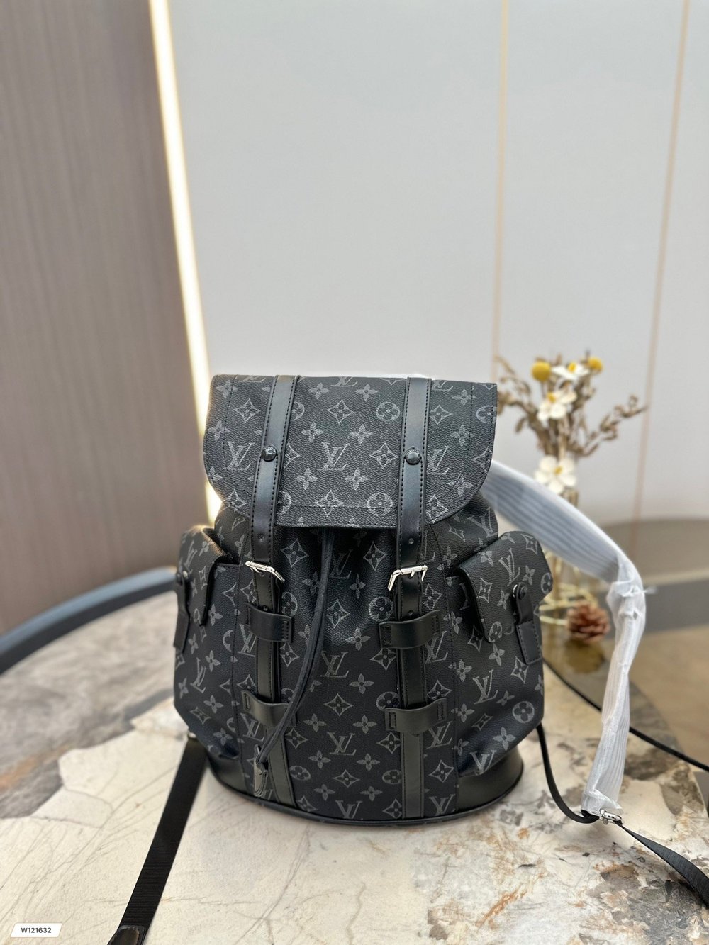 Louis Vuitton Christopher PM Gray Backpack | GlobItems