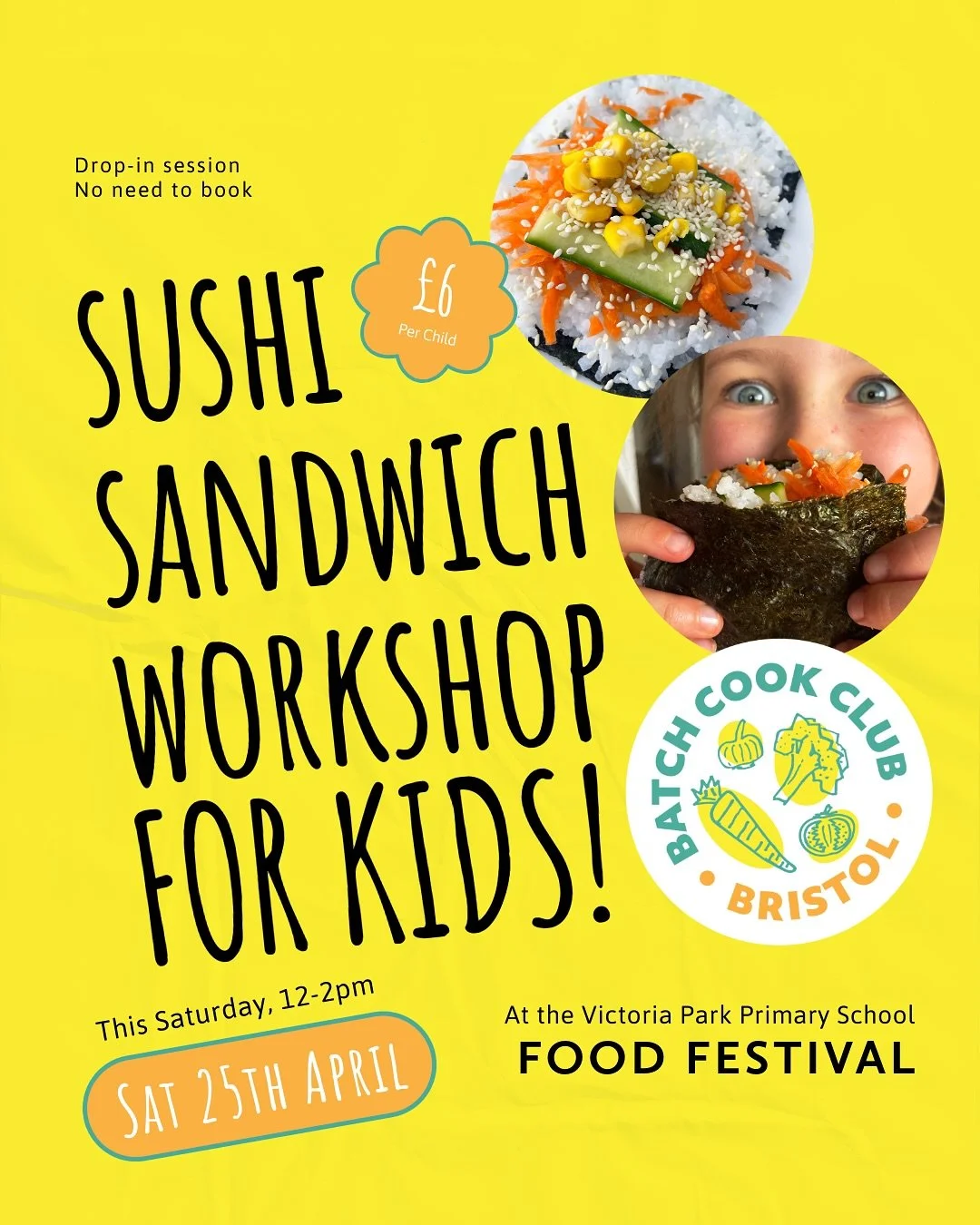 Learn to make onigirazu &ndash; THIS SATURDAY! 🍙

Looking for a fun, hands-on activity with the kids? Come along and learn how to make a delicious Japanese sushi sandwich using nori (roasted seaweed), seasoned sushi rice, and a variety of tasty fill